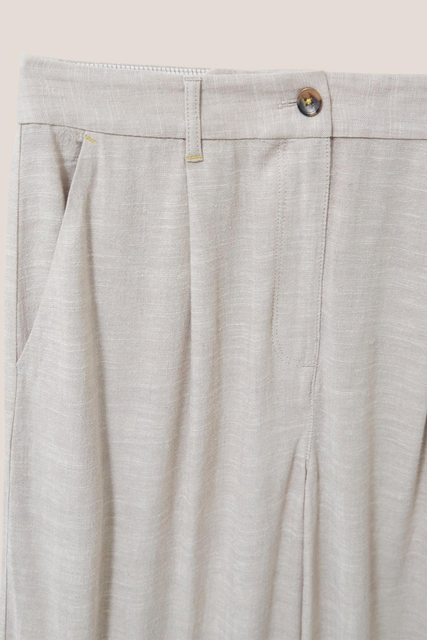 LUCINDA WIDE LEG TROUSER LIGHT NATURAL 4