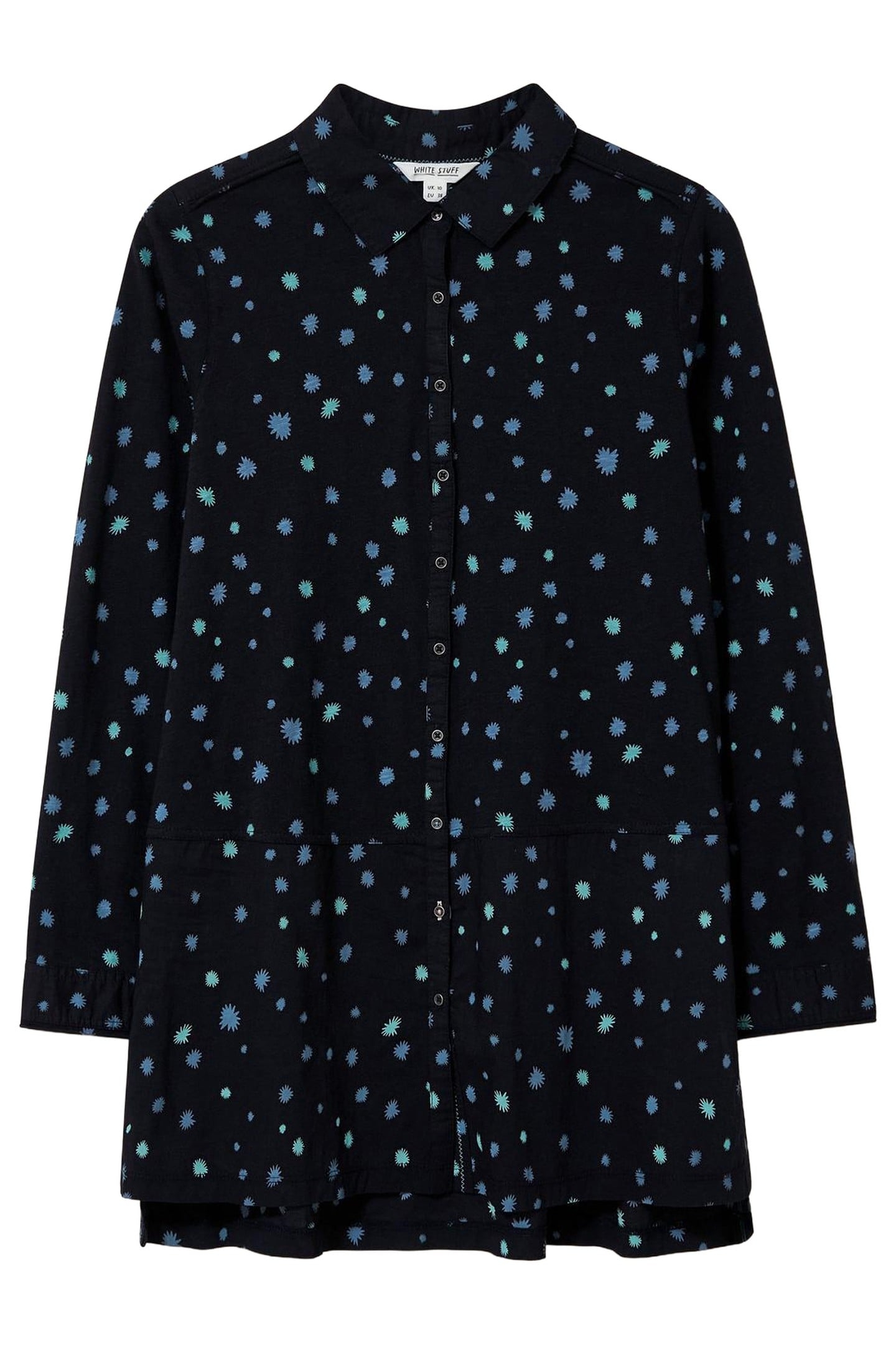 LOTTIE LONGLINE TEAL MULTI 3