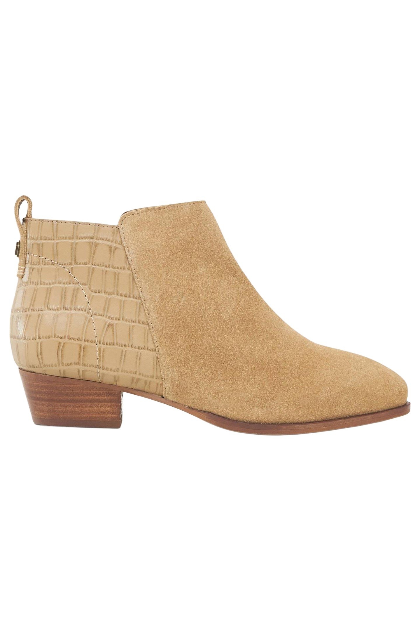 WILLOW LEATHER ANKLE BOOT NATURAL PRINT 1