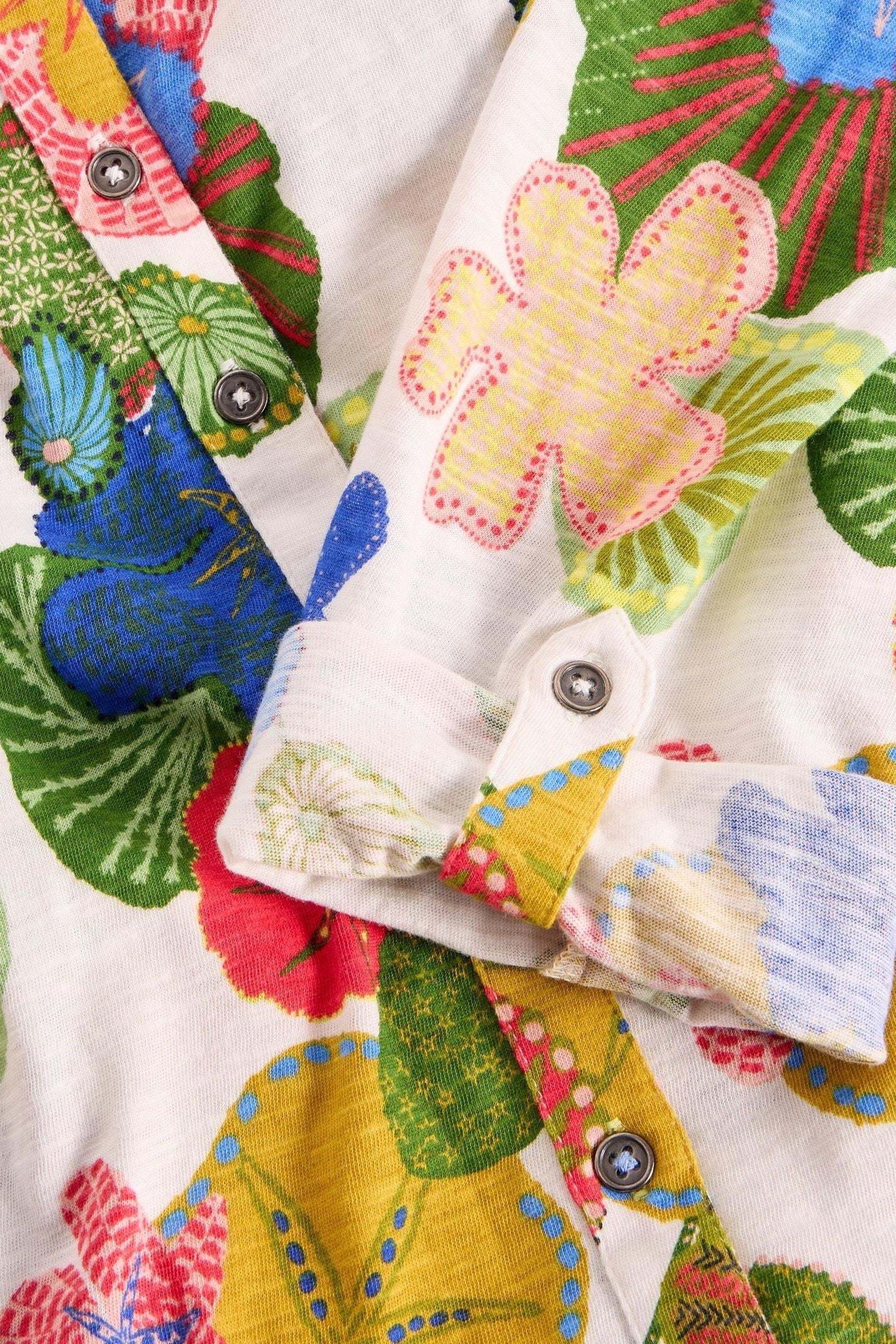 ANNIE JERSEY SHIRT IVORY PRINT 4