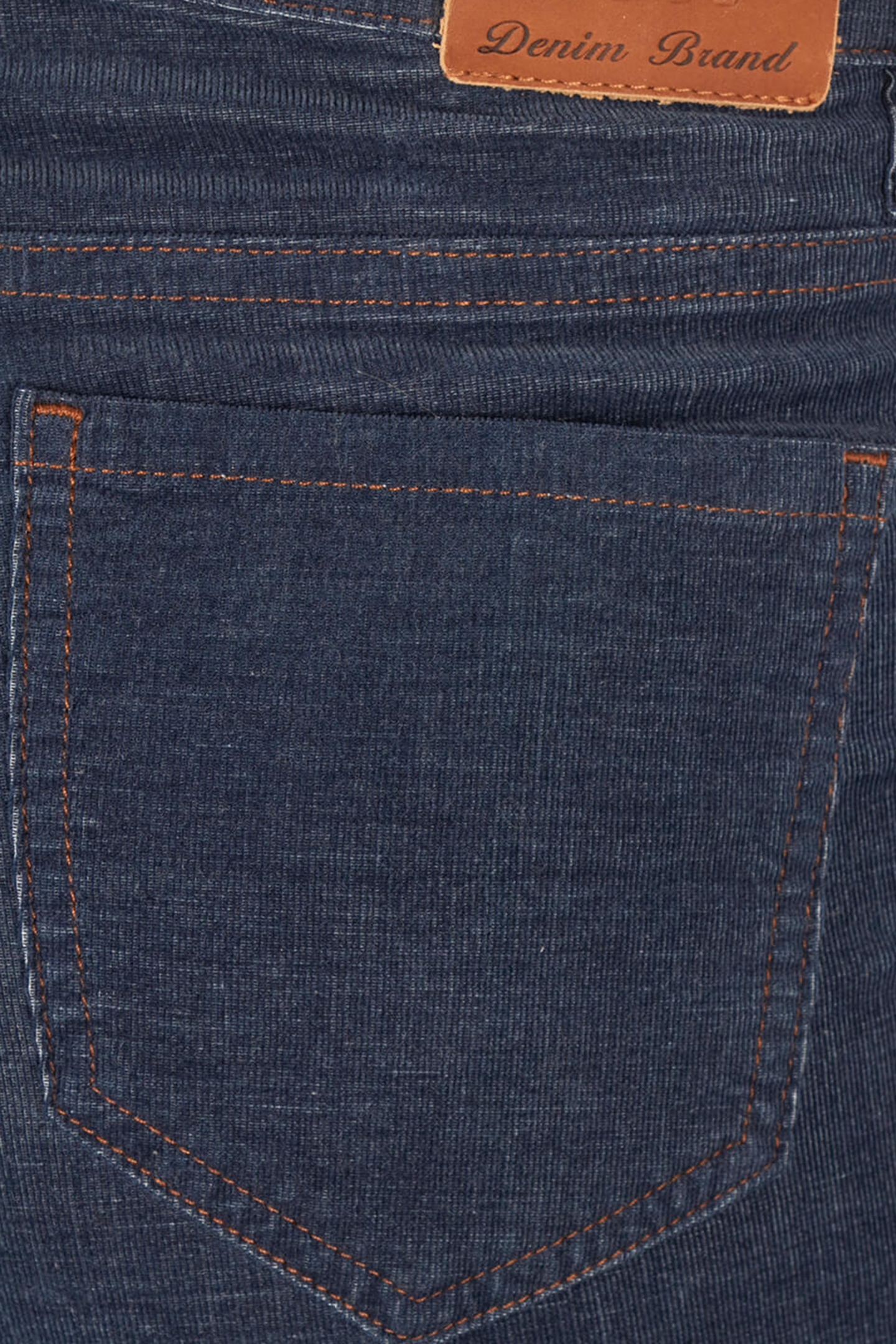 FLARED COTTON JEANS IN BLUE 6