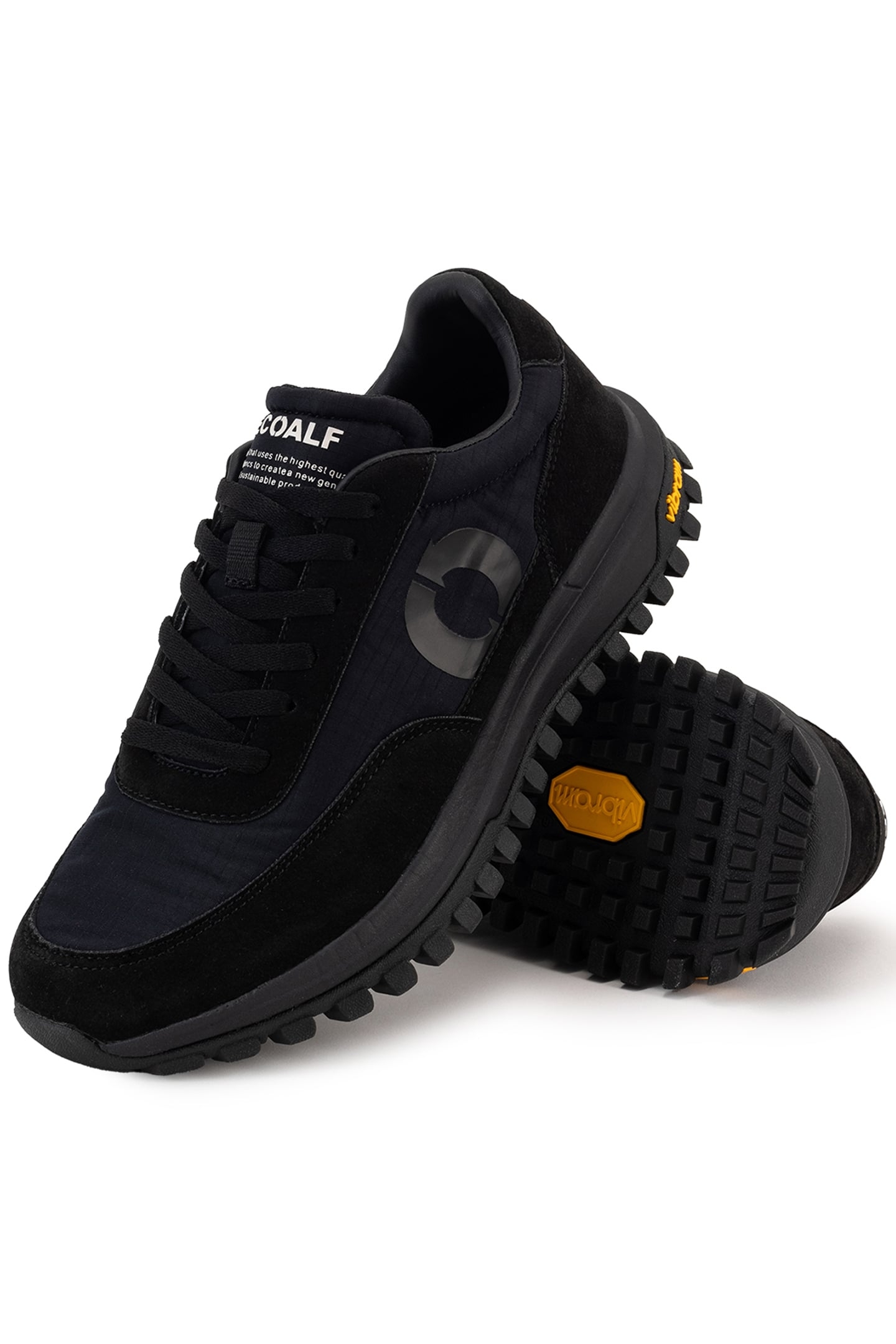 FEROEALF SNEAKERS TOTAL BLACK 3