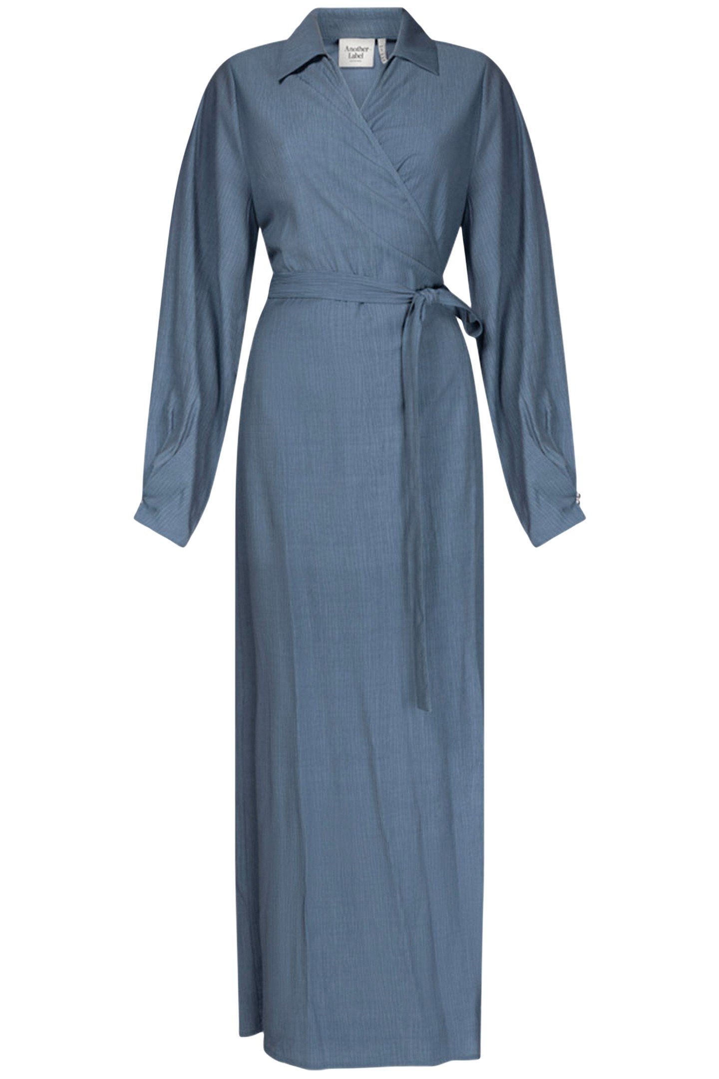 GEORGIA DRESS LONG SLEEVE BLUE HORIZON 1