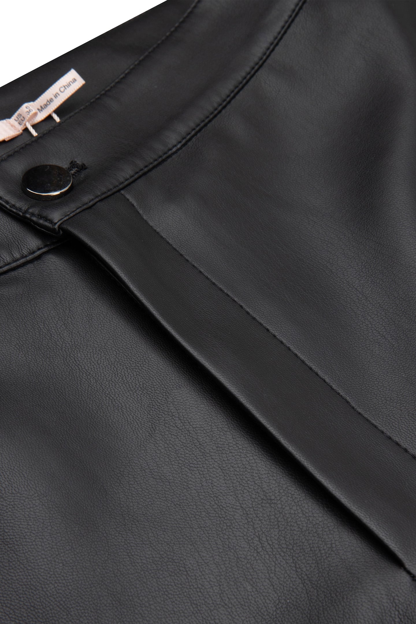 TREGGING SKINNY PU BLACK 7