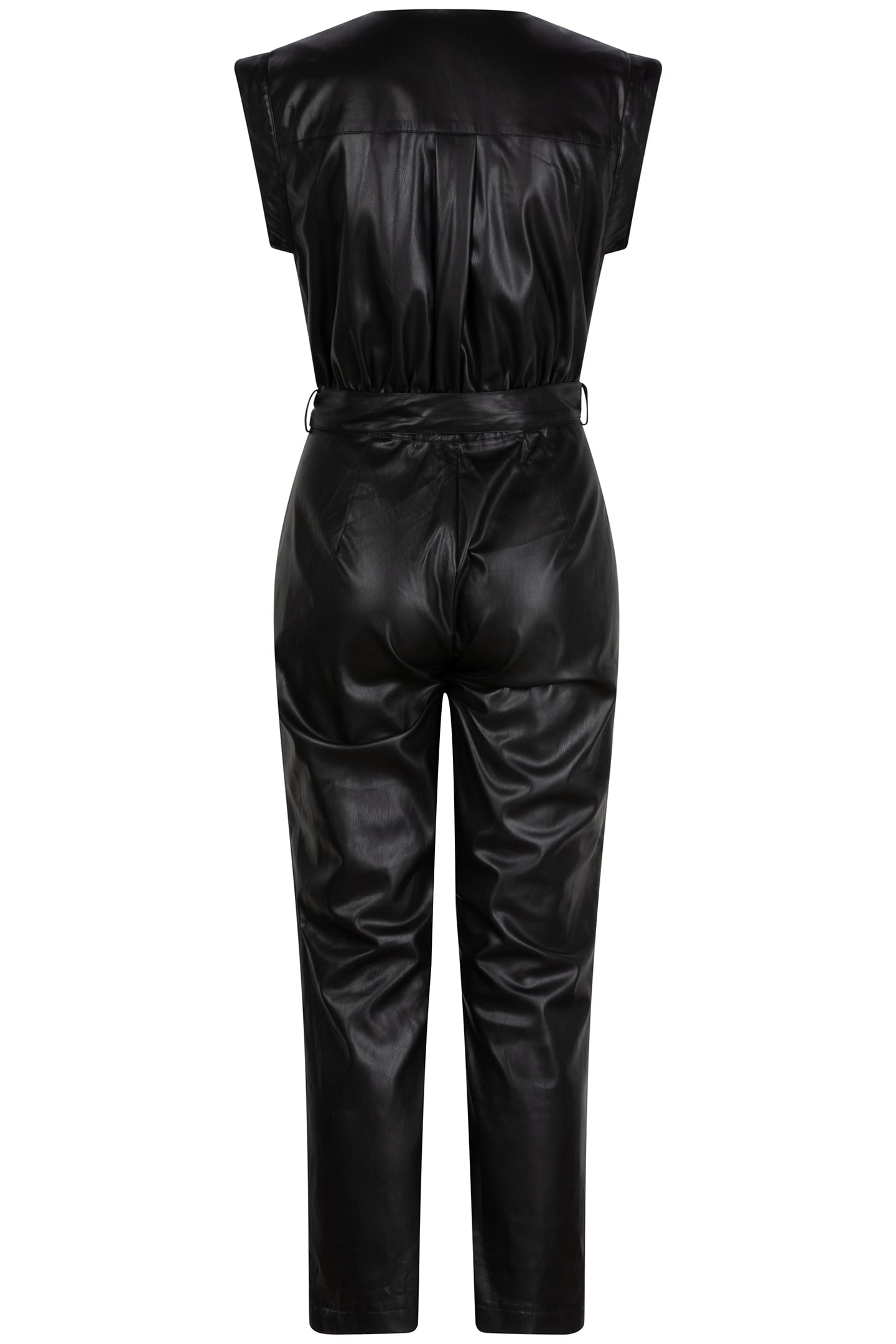 JUMPSUIT PU BLACK 7