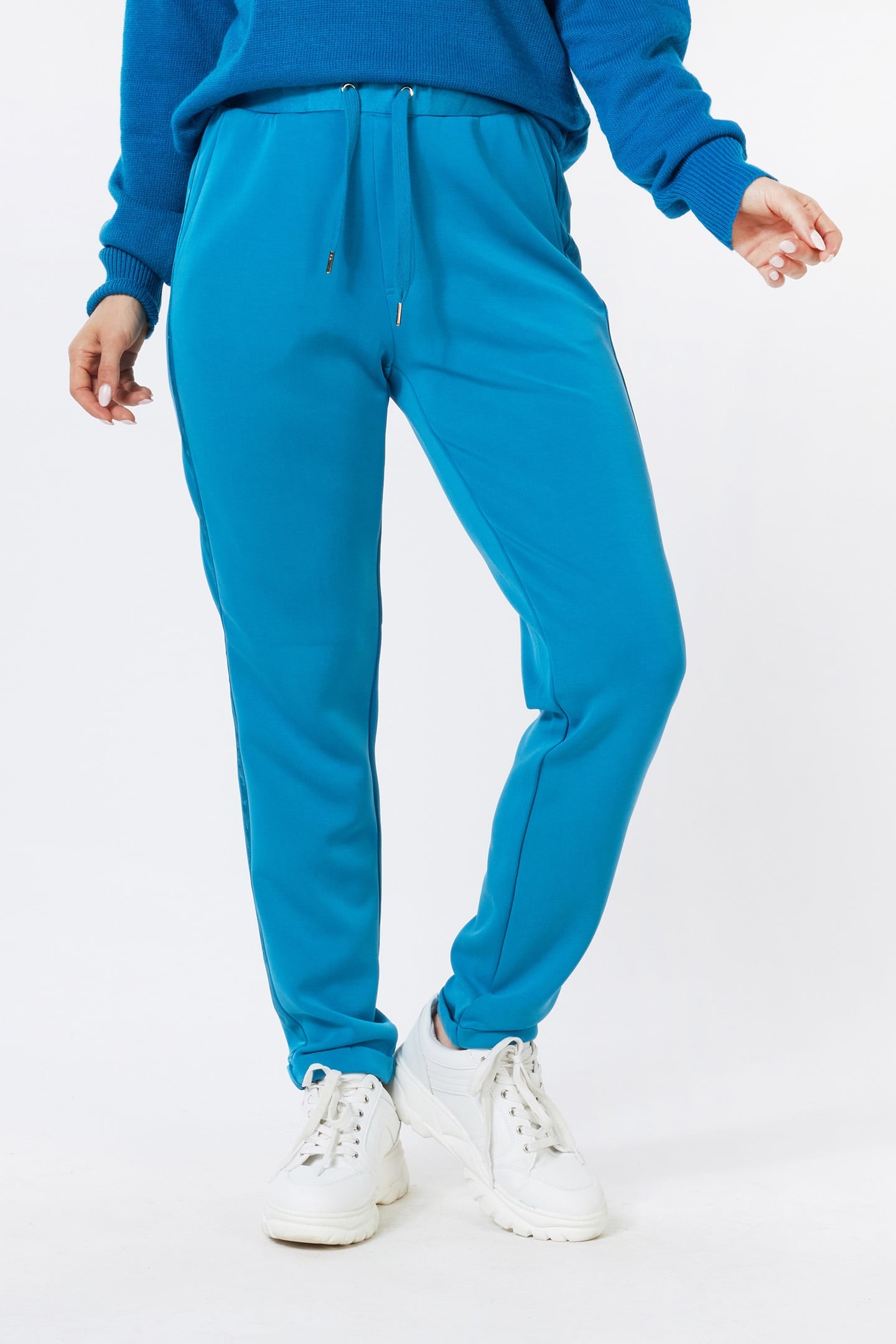 TROUSERS JOGGER MODAL PETROL 1