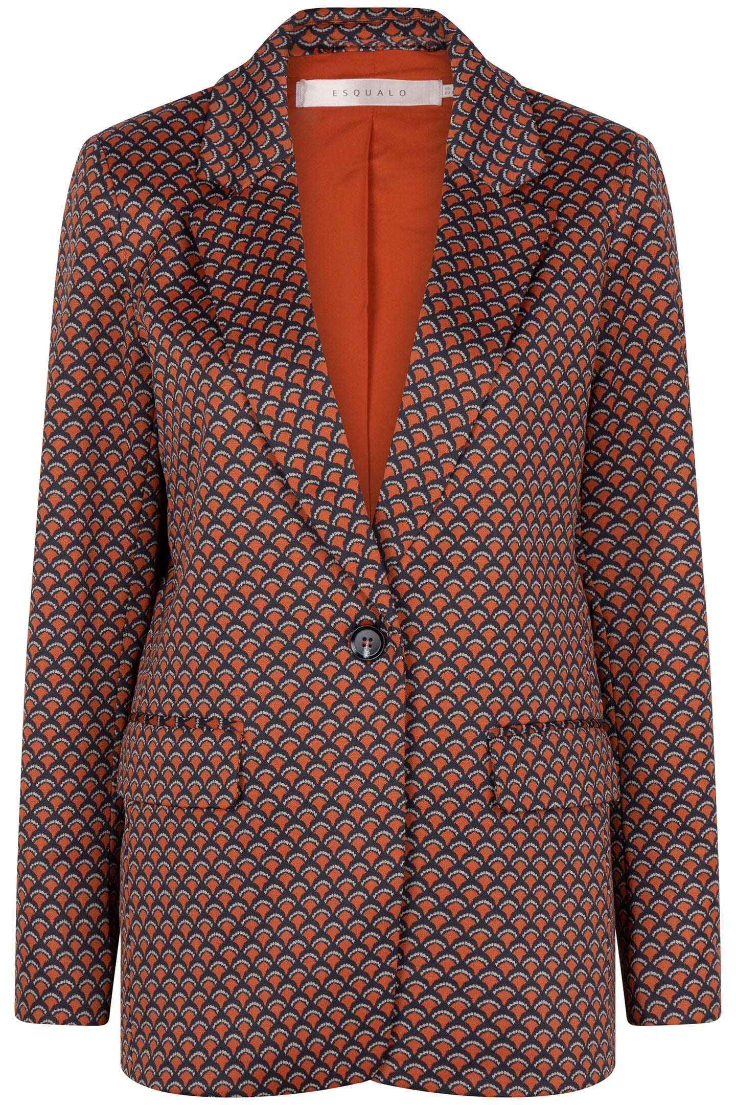 BLAZER SCALLOPED PRINT PRINT 5