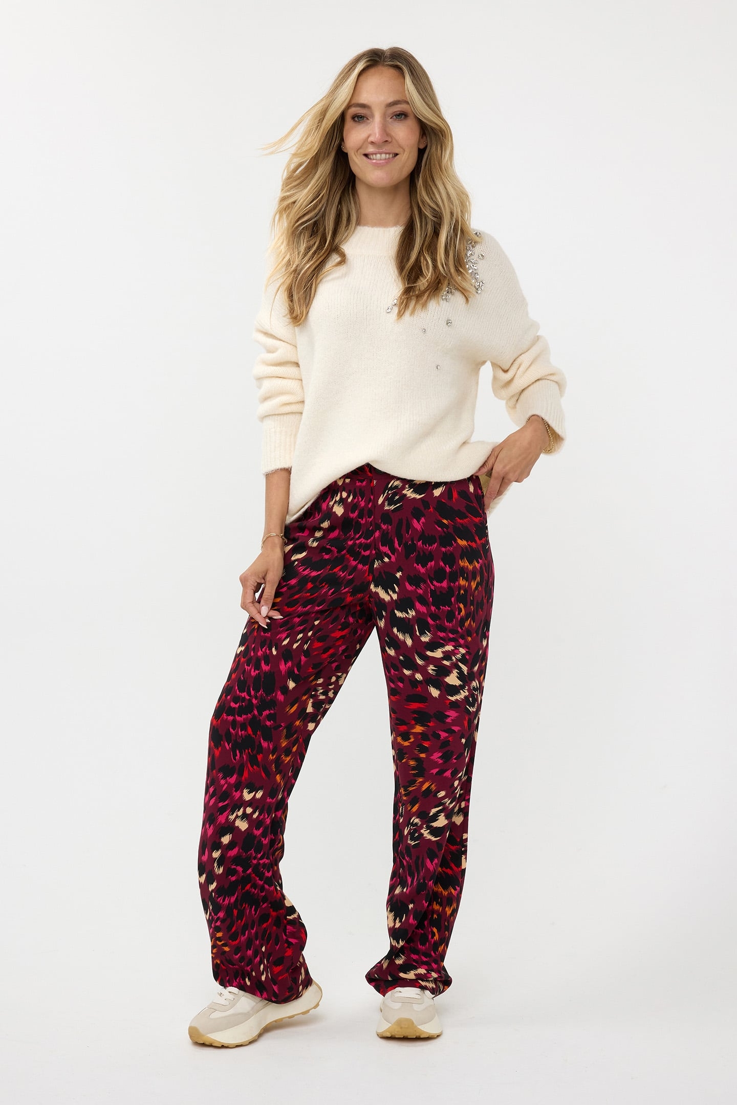 TROUSERS FLORAL GEM PRINT 3