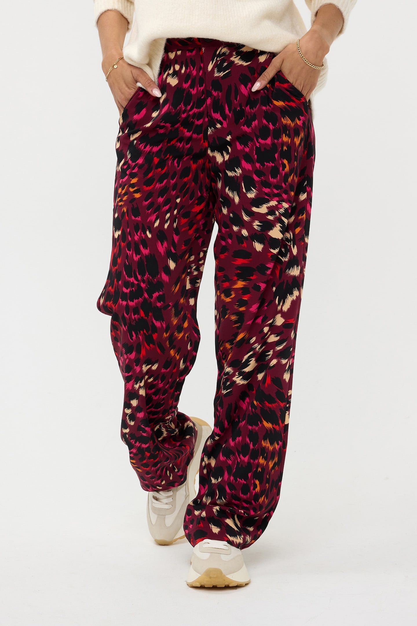 TROUSERS FLORAL GEM PRINT 1