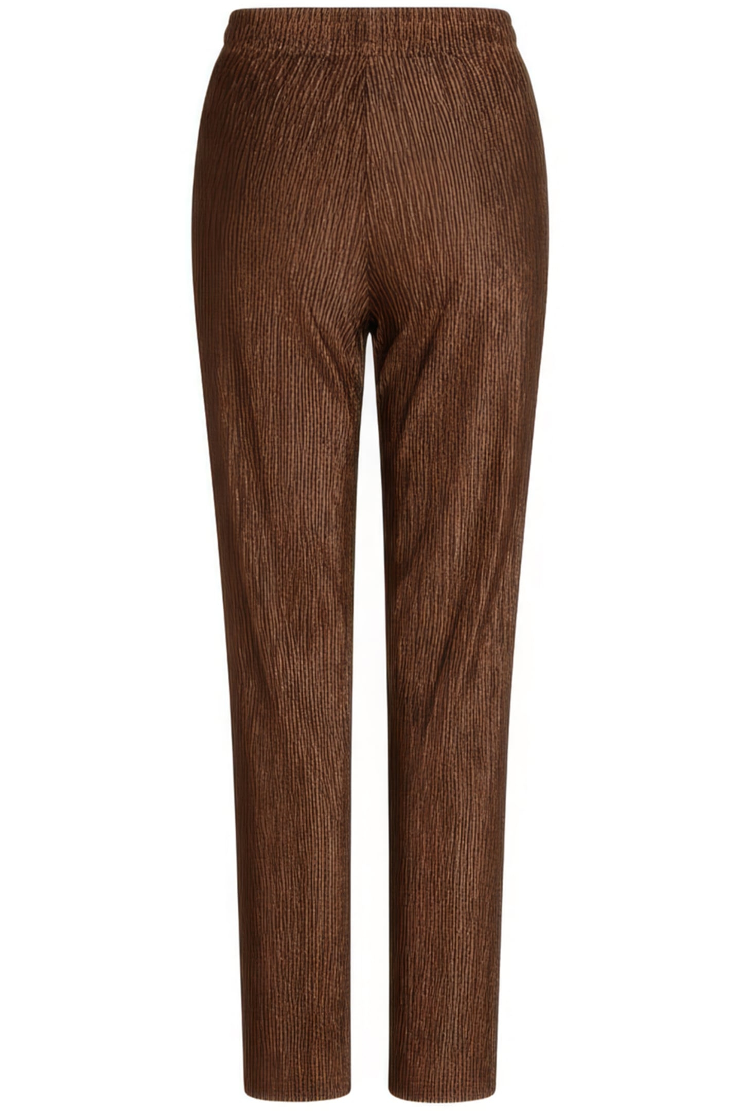 TROUSERS CRINKLED VELVET BRANDY 6