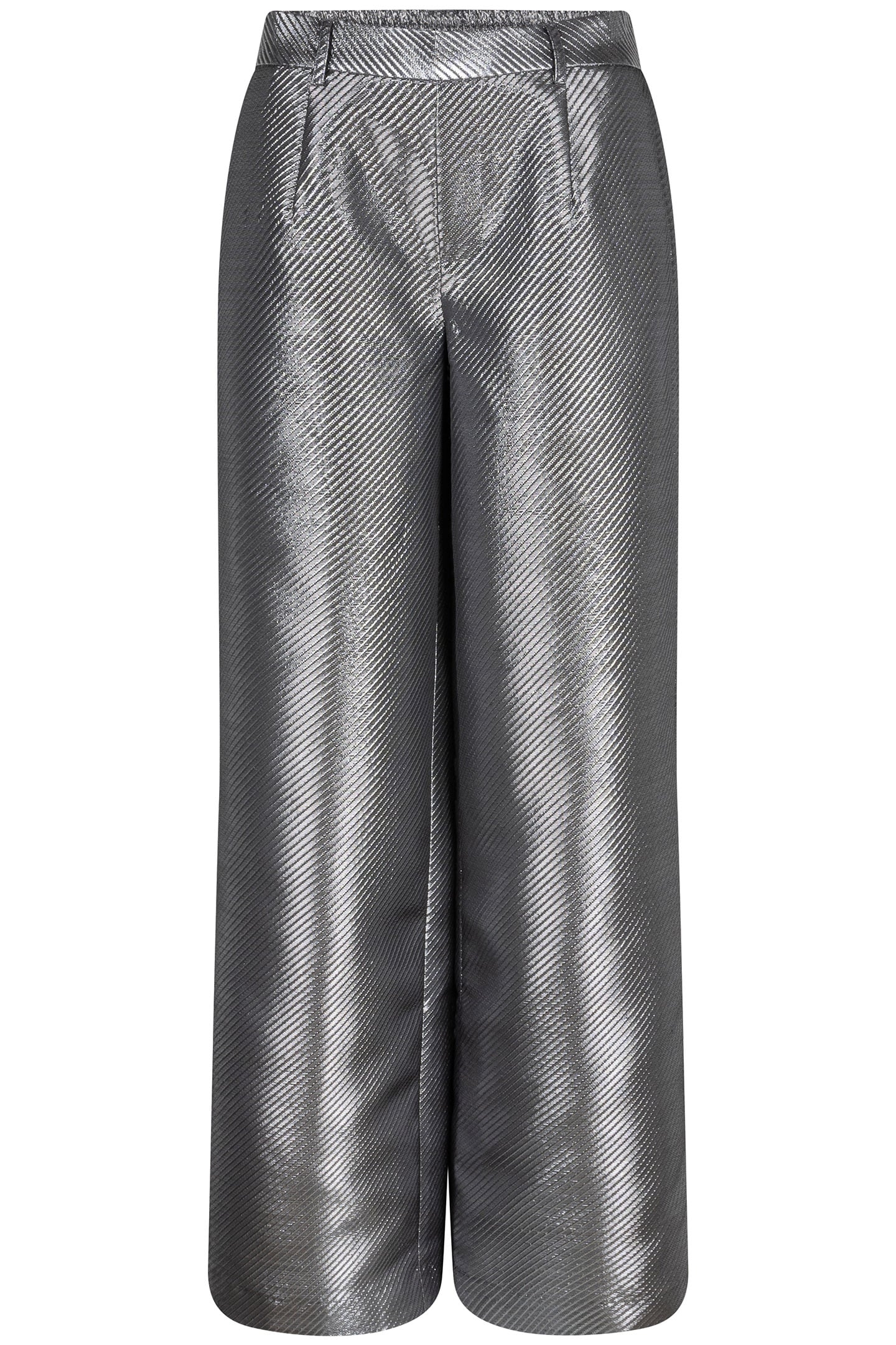 TROUSERS METALLIC SILVER 4
