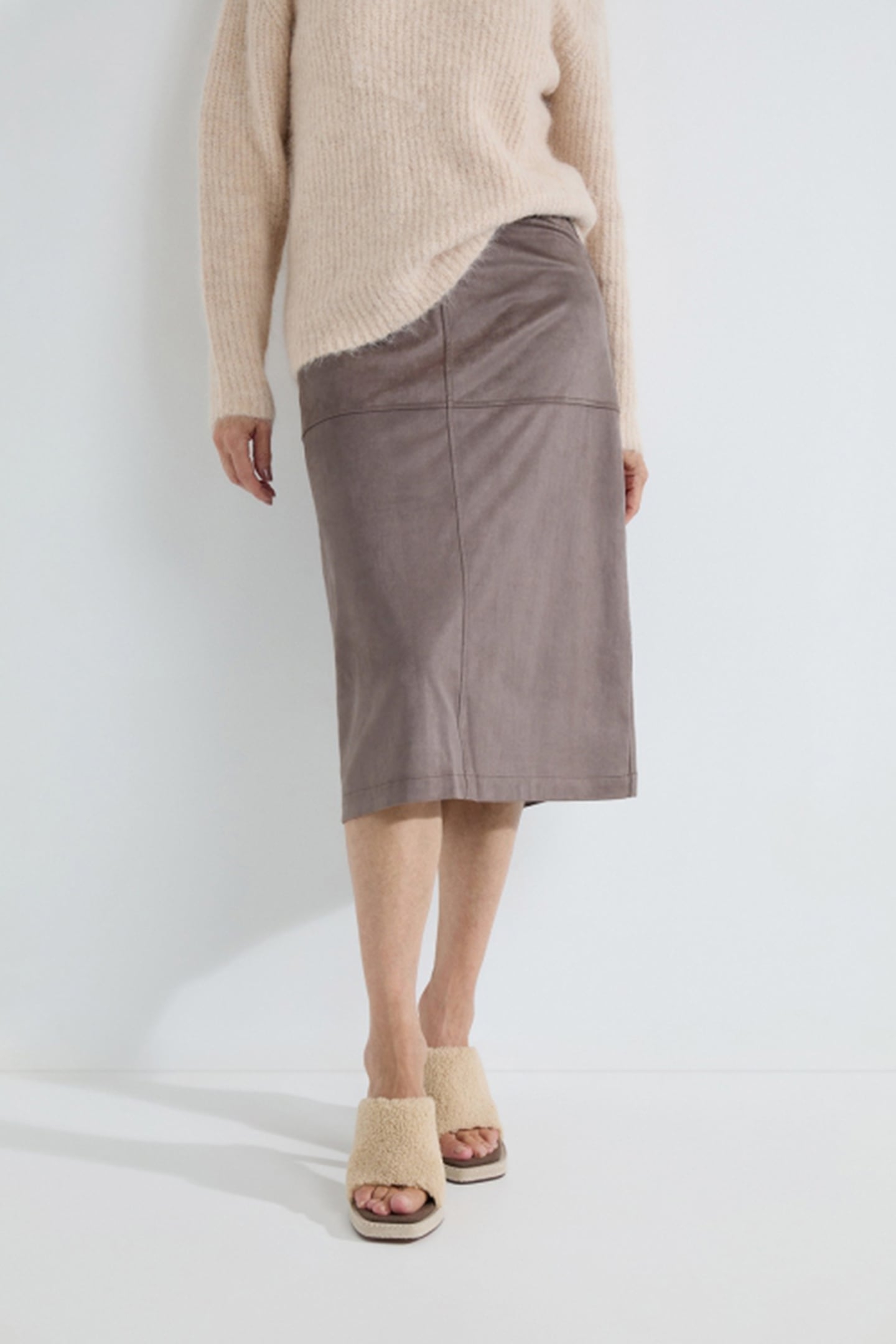 AMBER SKIRT MOCCA 1
