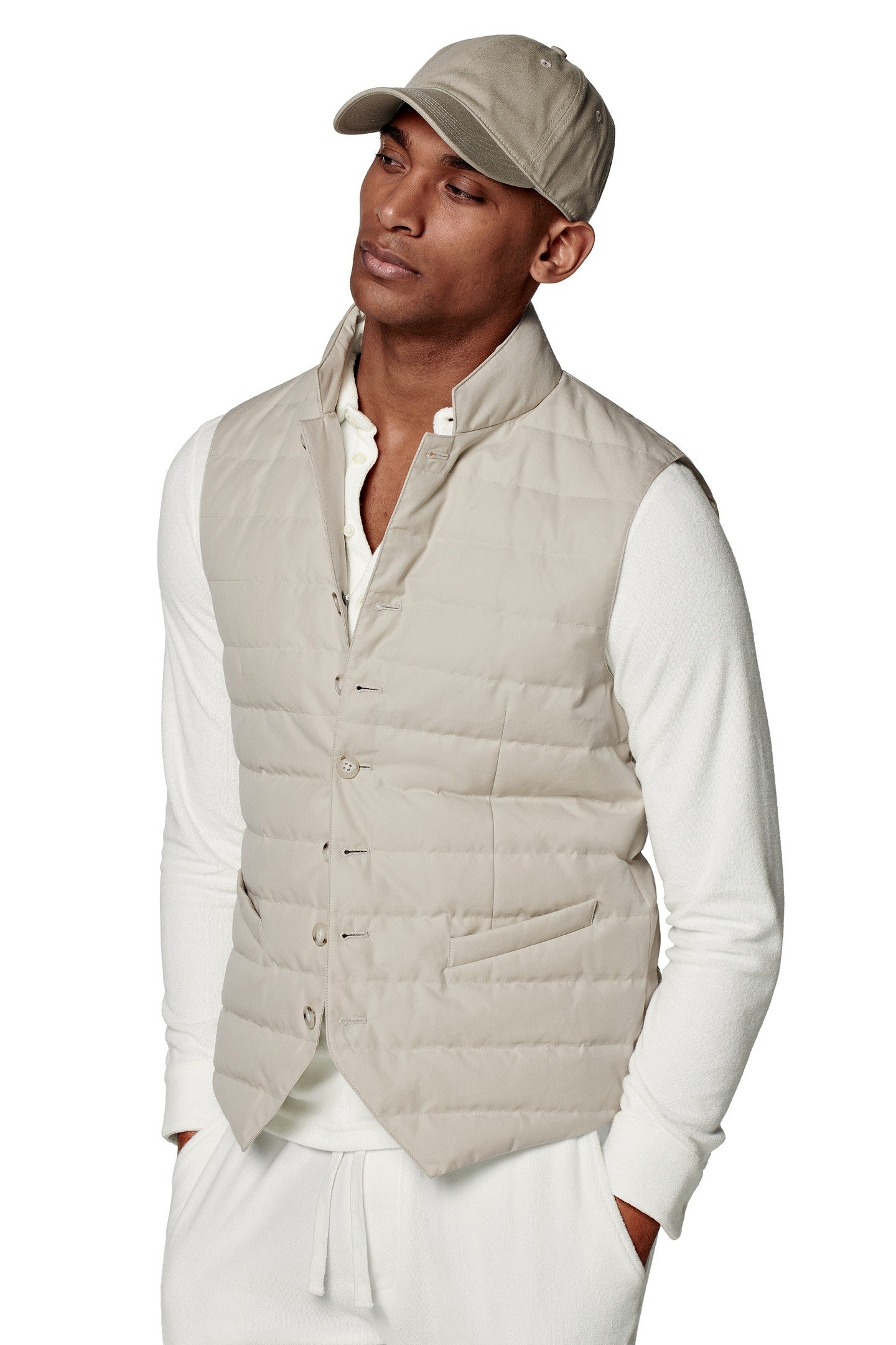 BODYWARMER-LIGHT-BROWN SAND 3