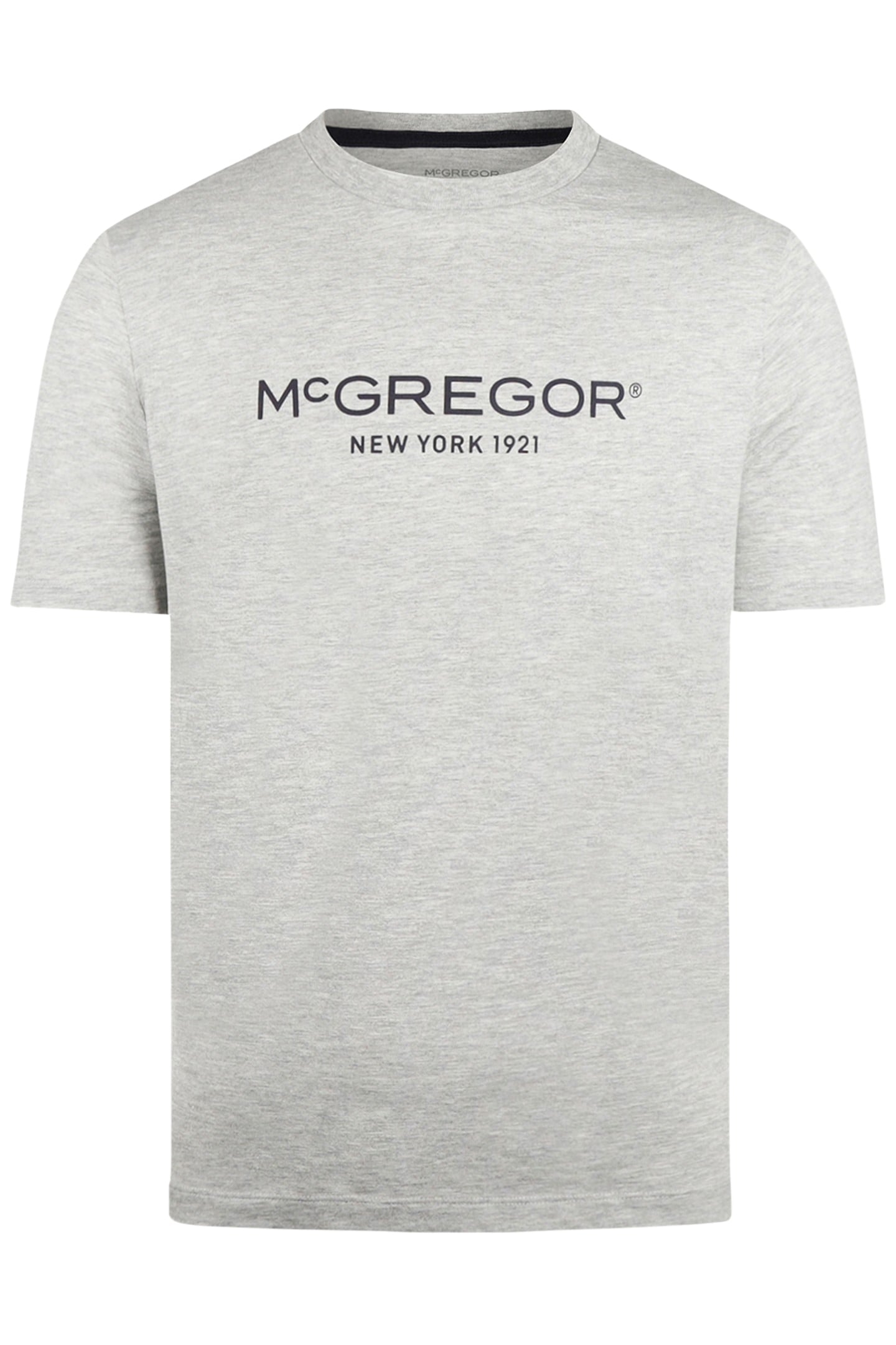 ESSENTIAL LOGO TEE MEDIUM GREY MELANGE 4