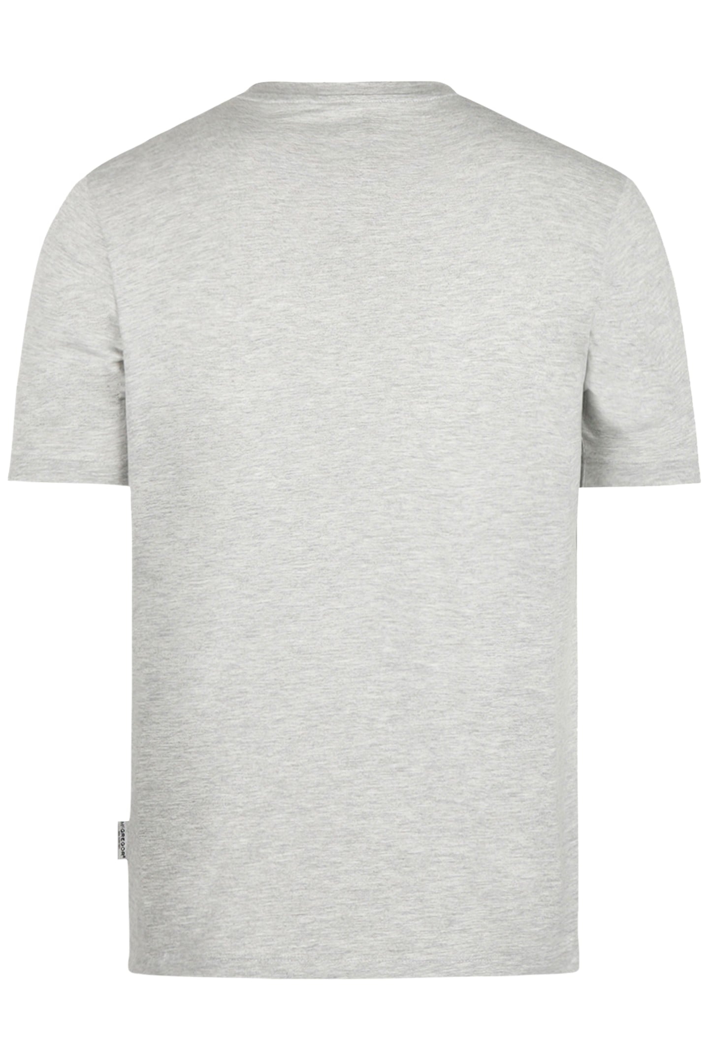 ESSENTIAL LOGO TEE MEDIUM GREY MELANGE 5