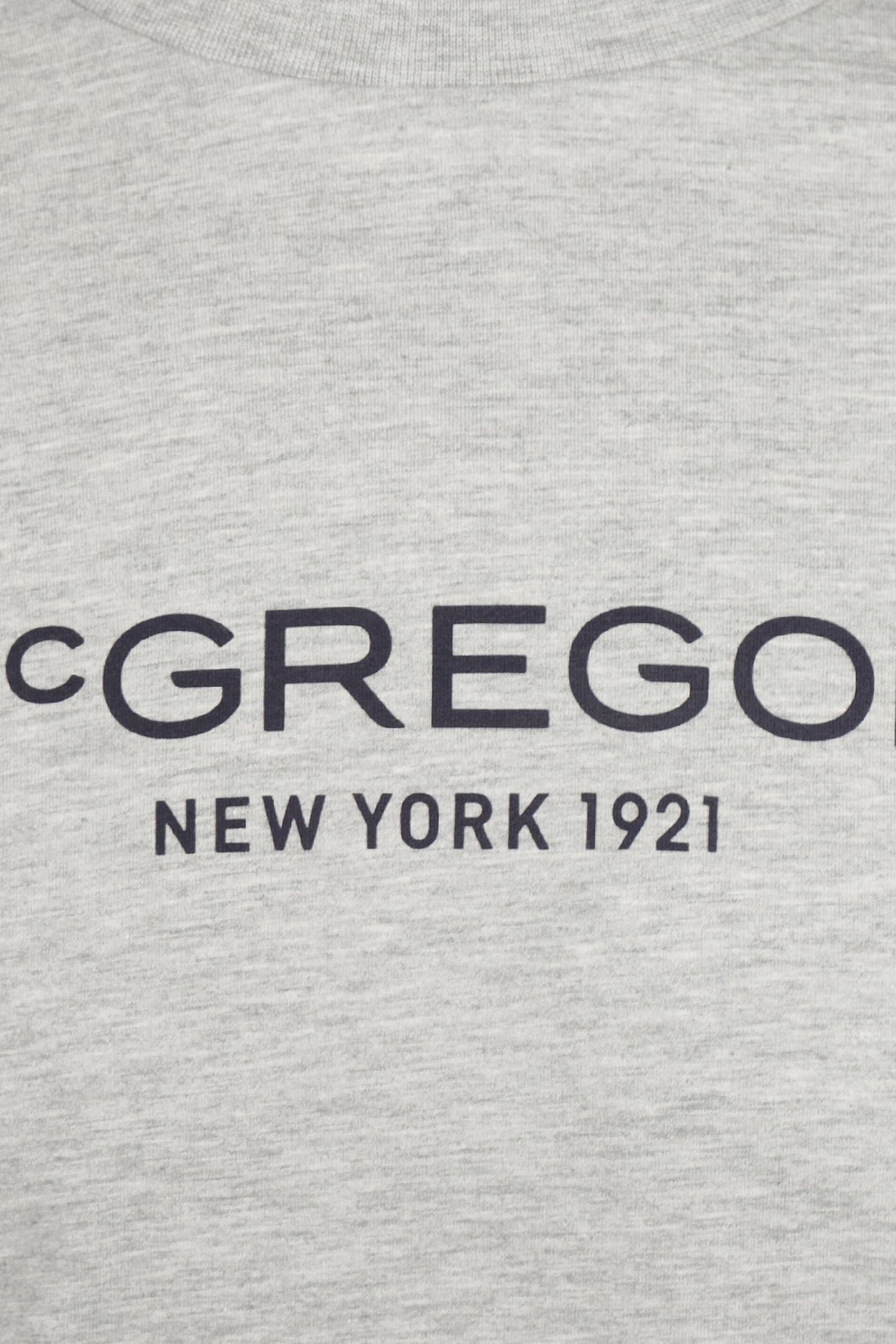 ESSENTIAL LOGO TEE MEDIUM GREY MELANGE 7