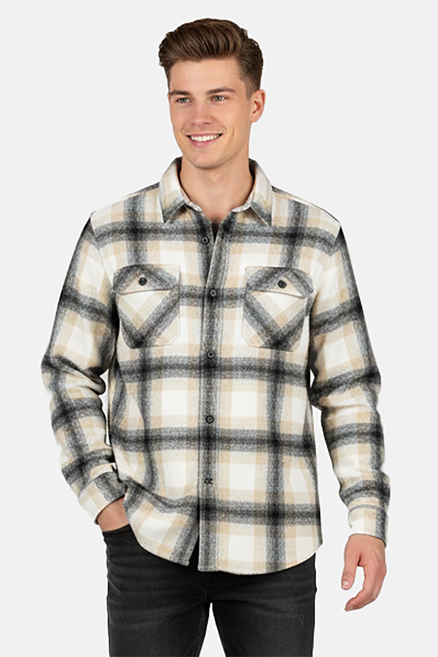 MITZEL SW SHIRT WHITE 1