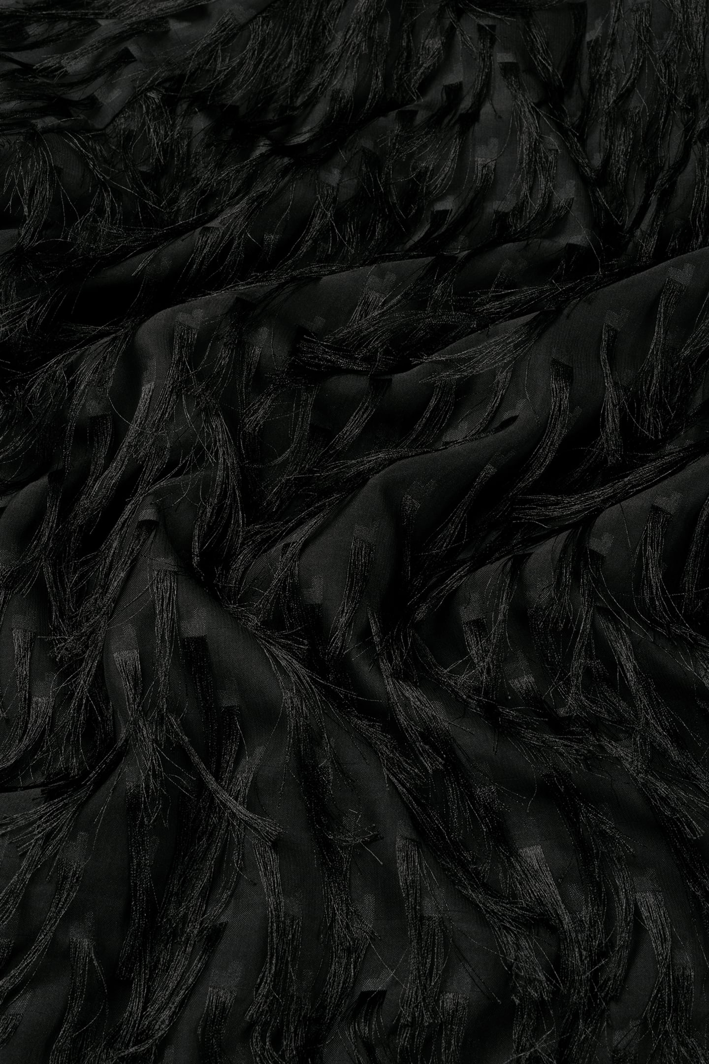 NOUS SOMMES LABELS – ELLIE FRINGE DRESS BLACK 3