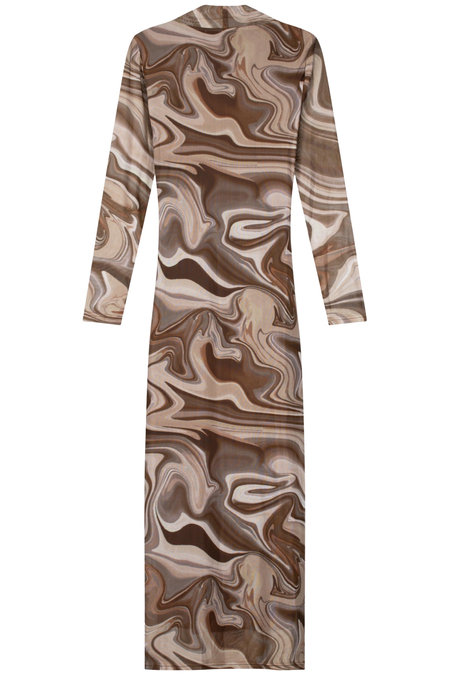 NOUS SOMMES LABELS – TIMMIE DRESS BROWN 2