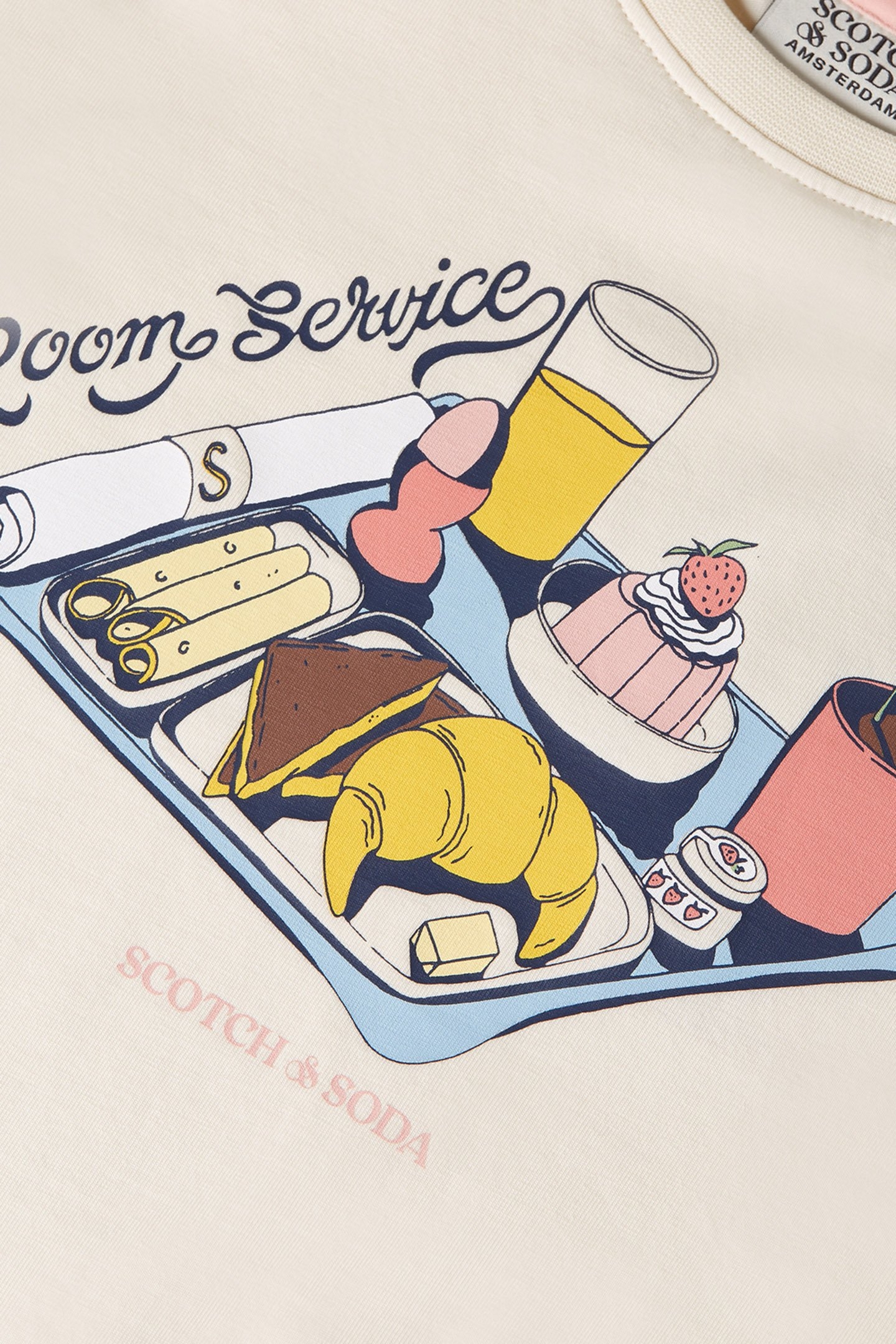 GIRLS BABY SHORT SLEEVE TEE NATURAL 3