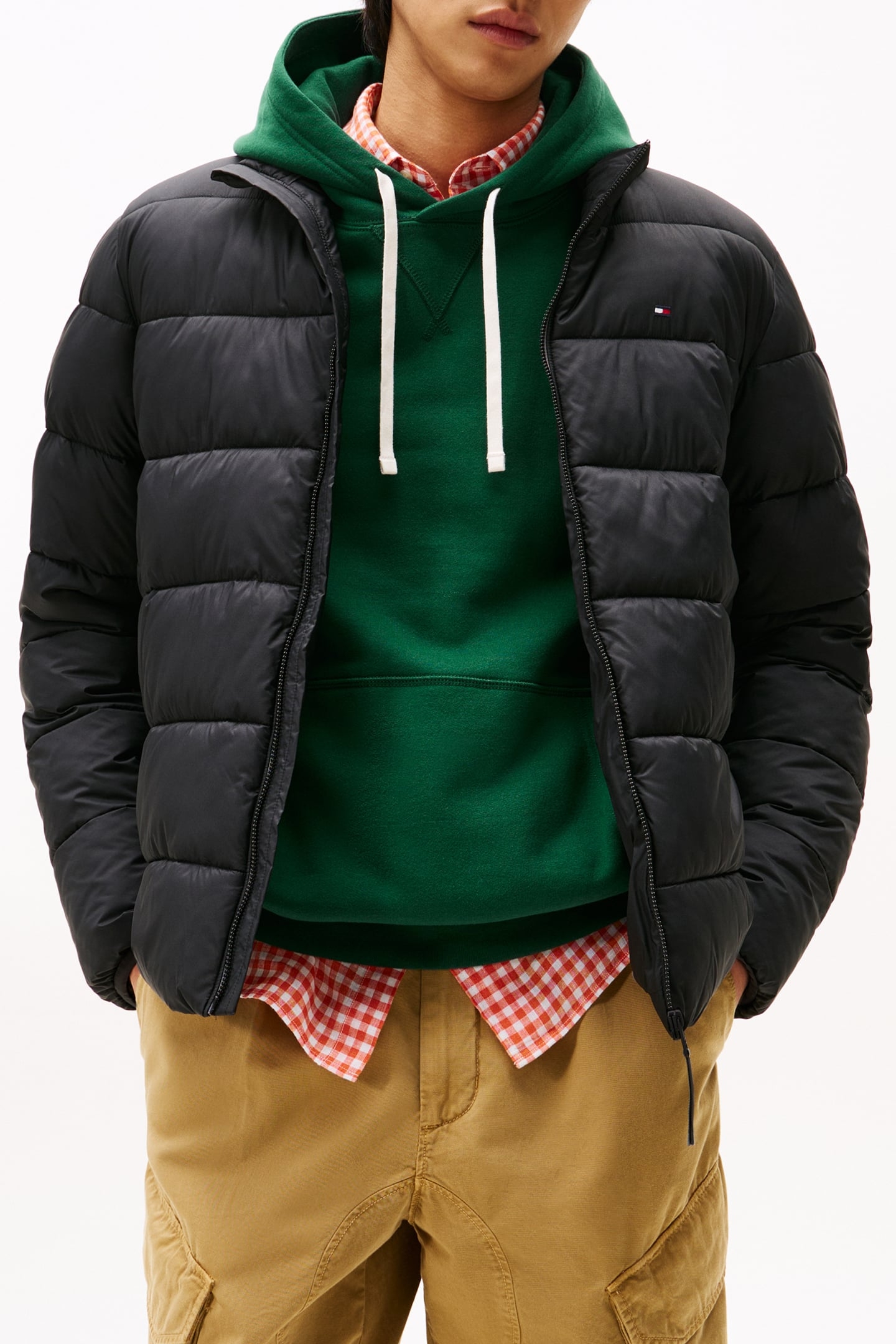 MID WEIGHT STAND COLLAR JACKET BLACK 1