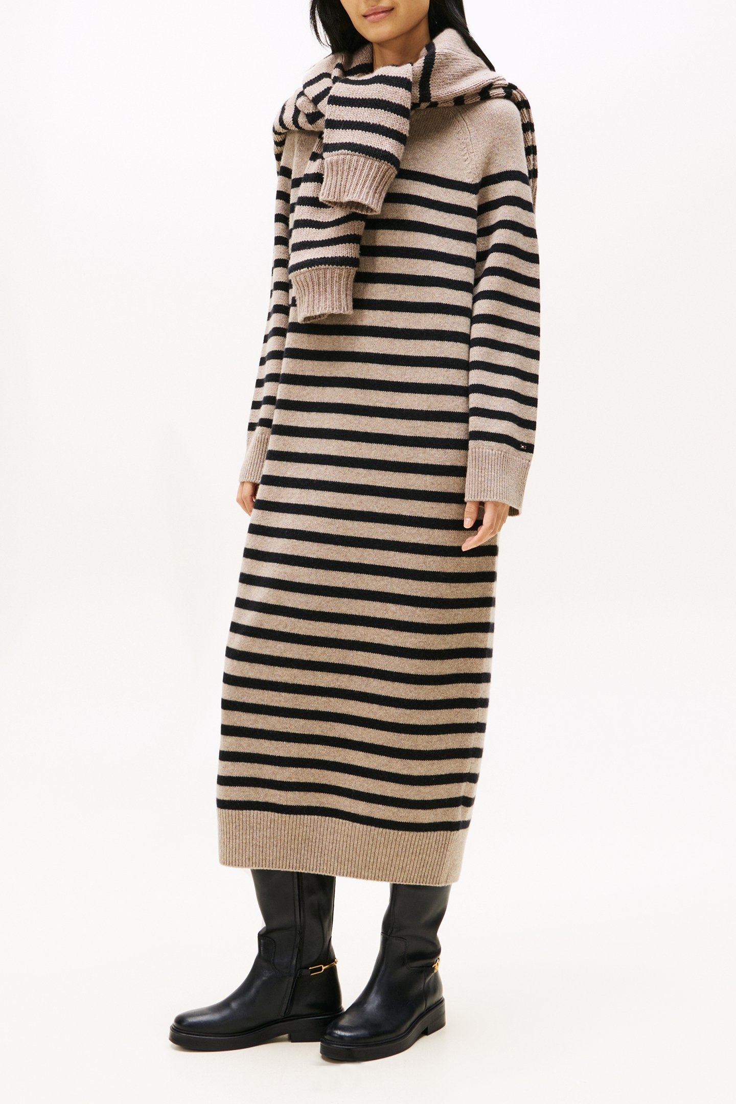 HORSEBIT RIDING LEATHER BOOTS BLACK 1