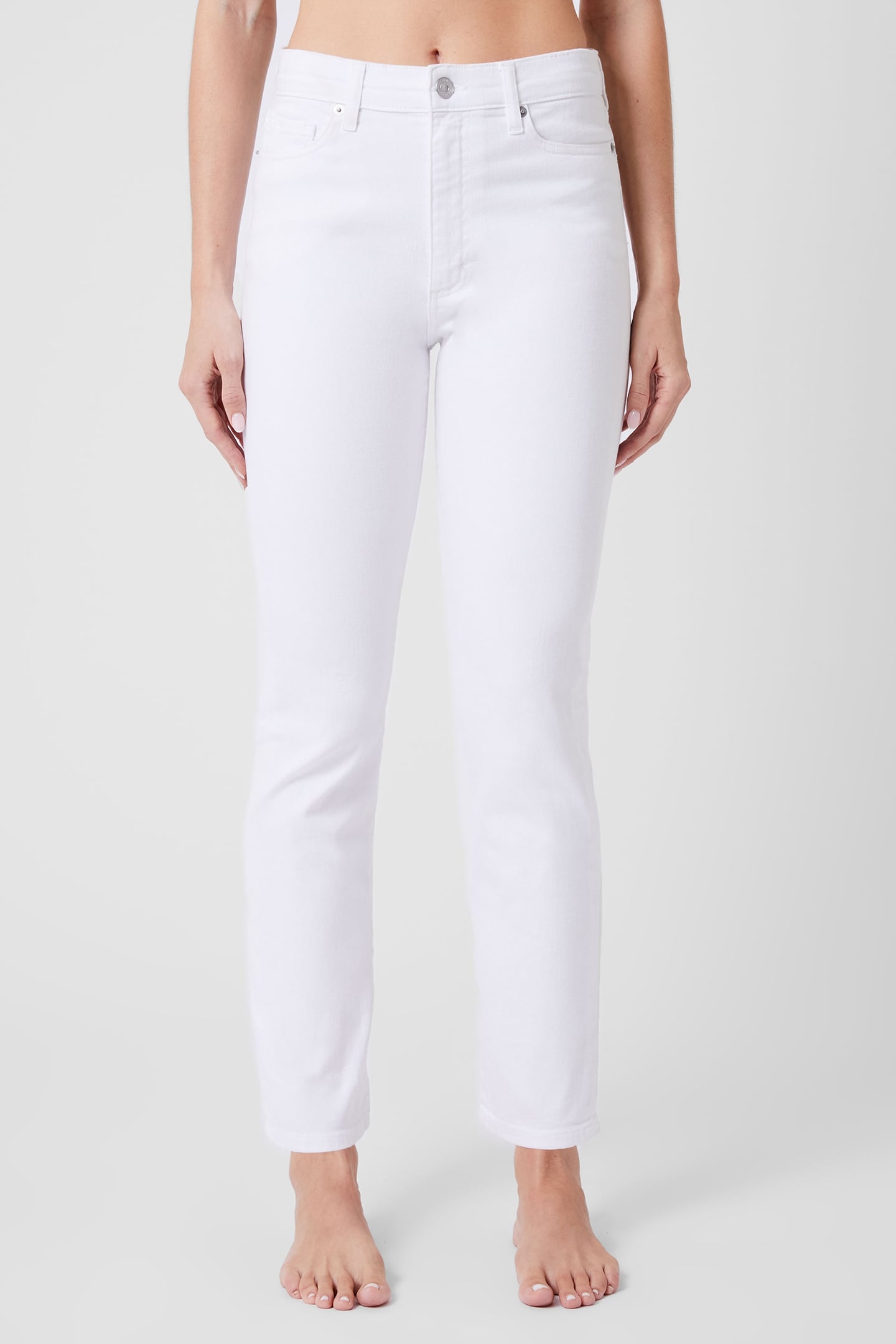 STRETCH ANKLE JEAN WHITE 1