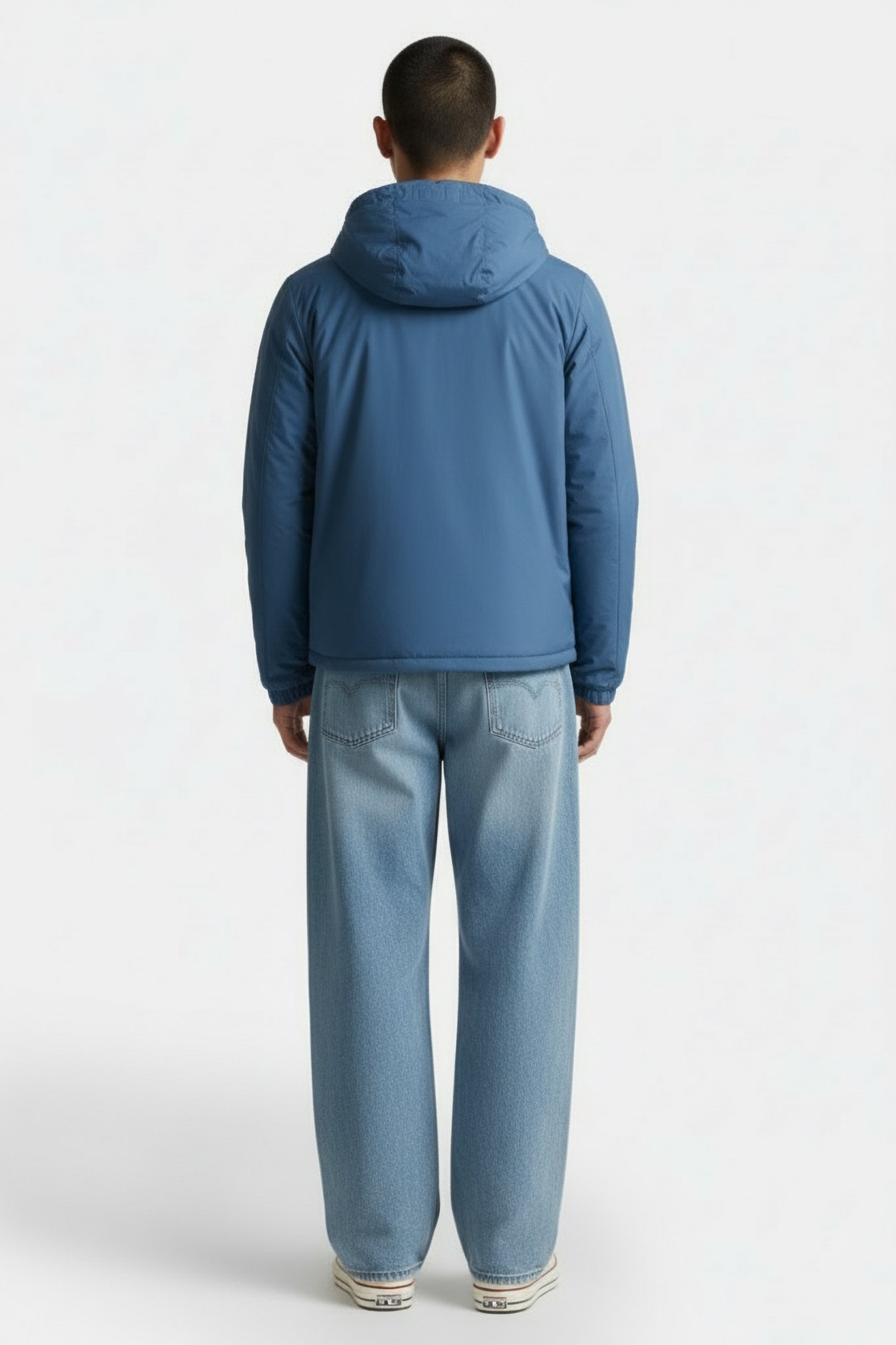 MAT DOWN JACKET DARK DENIM 2