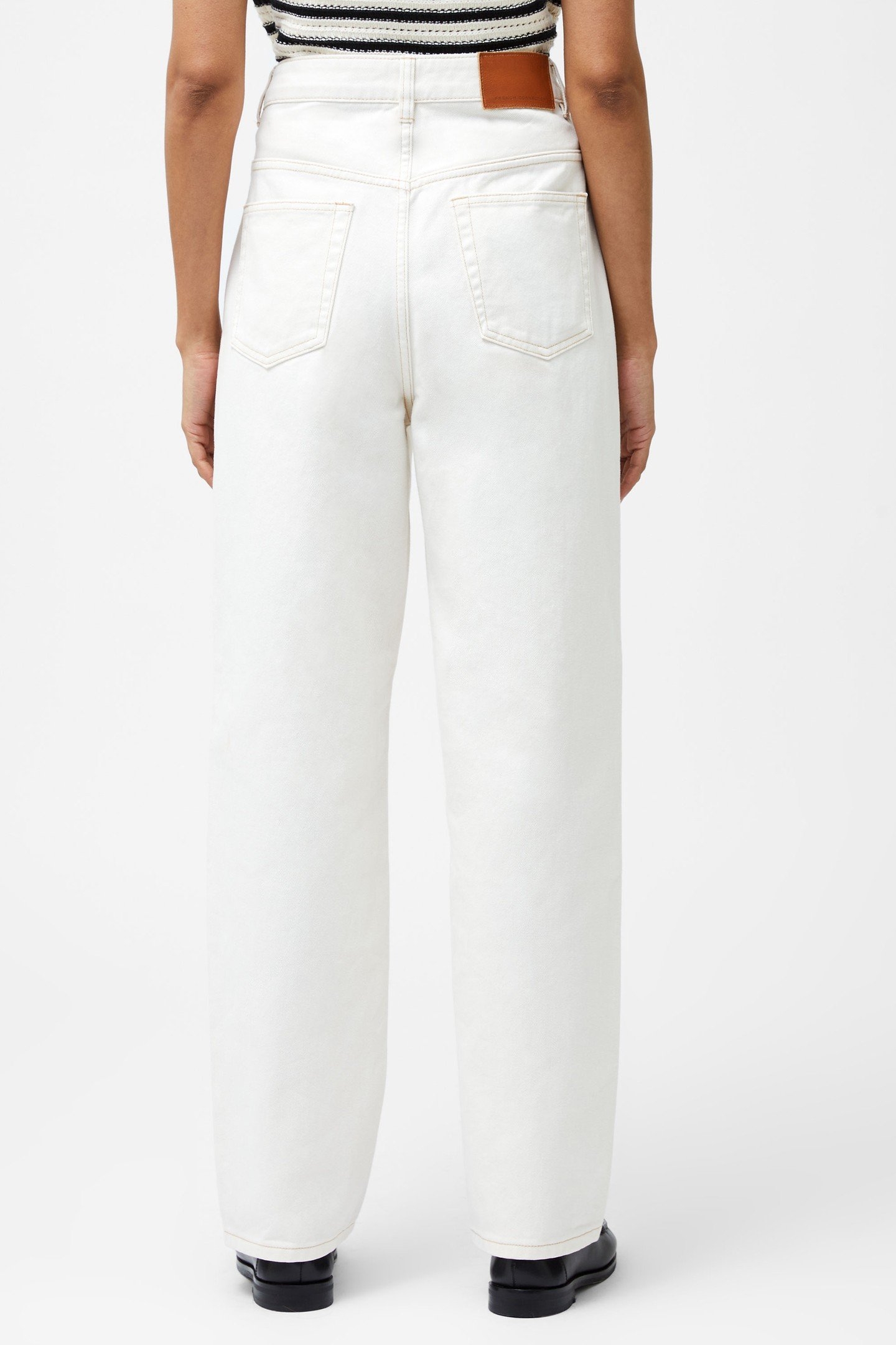 DALLAS DENIM BARREL LEG JEAN SUMMER ECRU 2