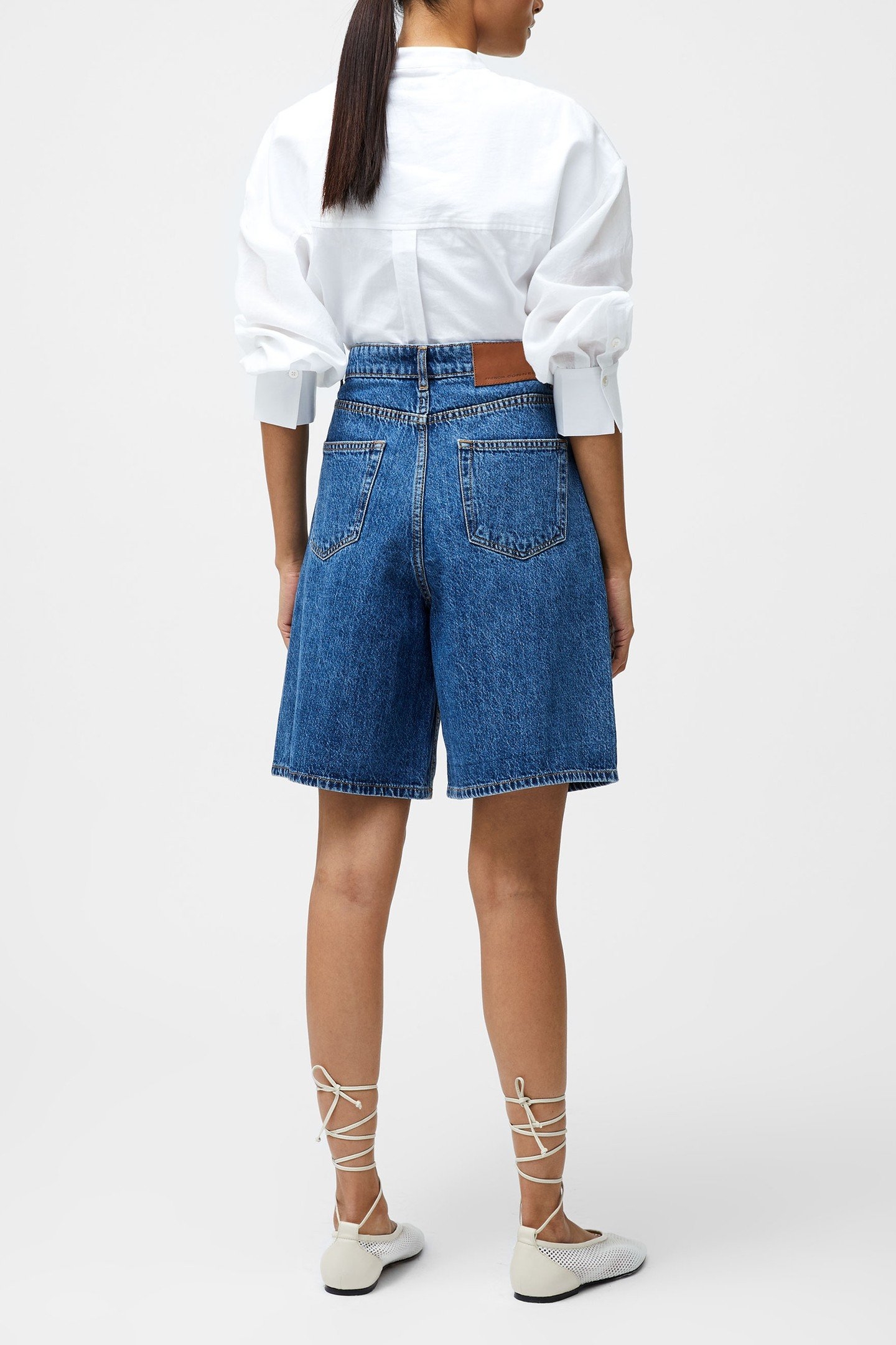 DENVER DENIM BERMUDA SHORTS VINTAGE BLUE 2