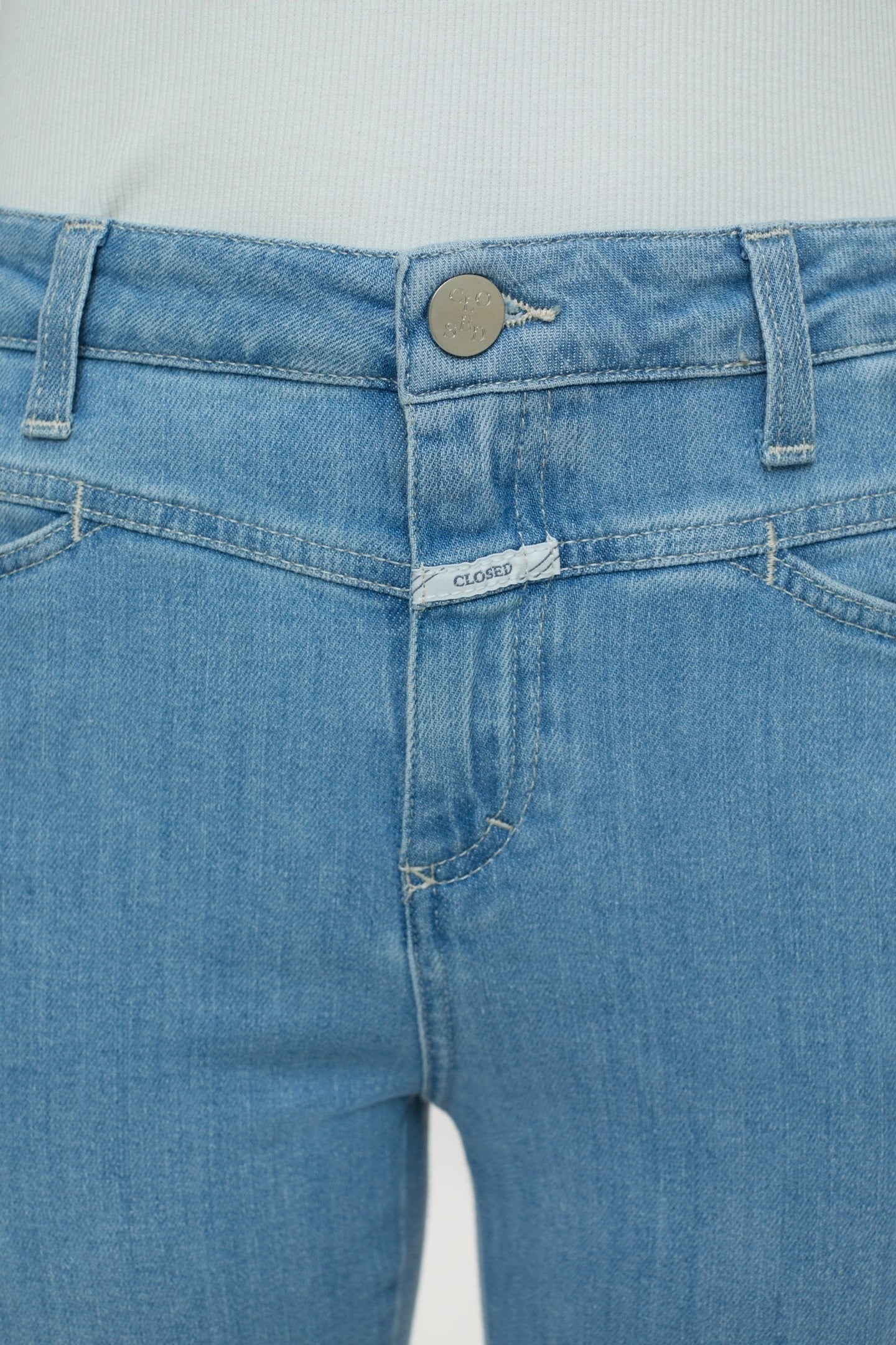 SKINNY PUSHER JEANS LIGHT BLUE 4