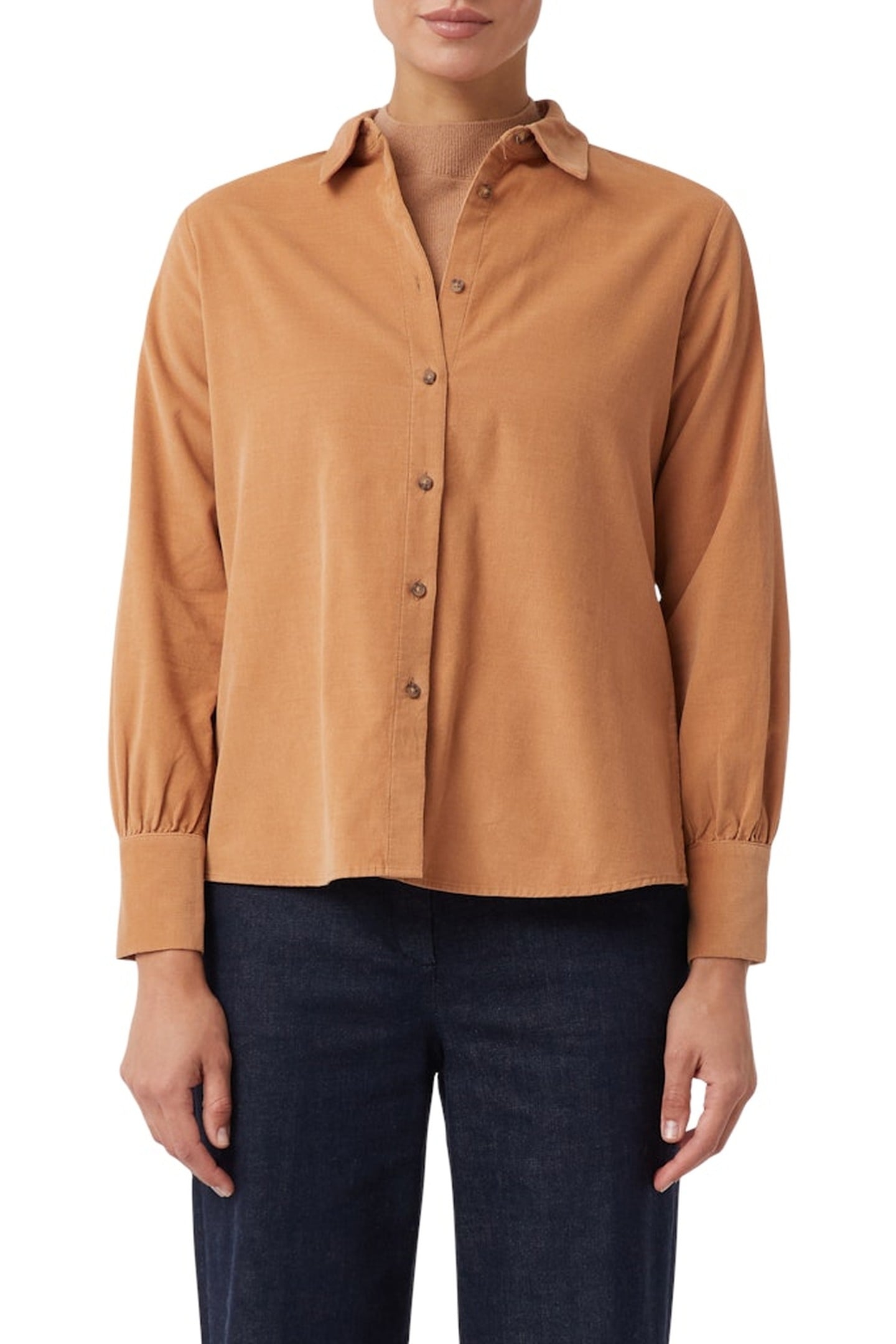 COMMA BLOUSES BROWN 1