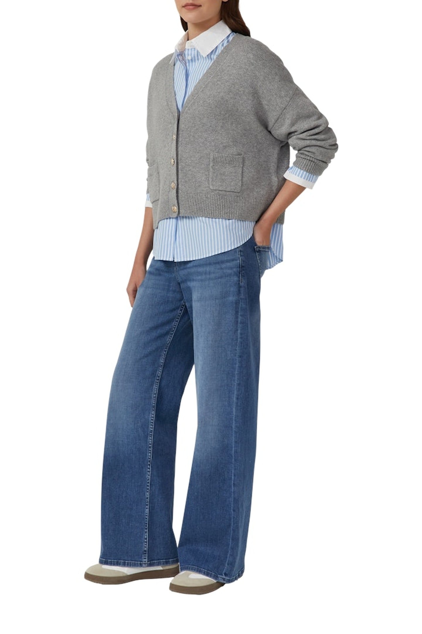 S.OLIVER CARDIGAN GREY 2