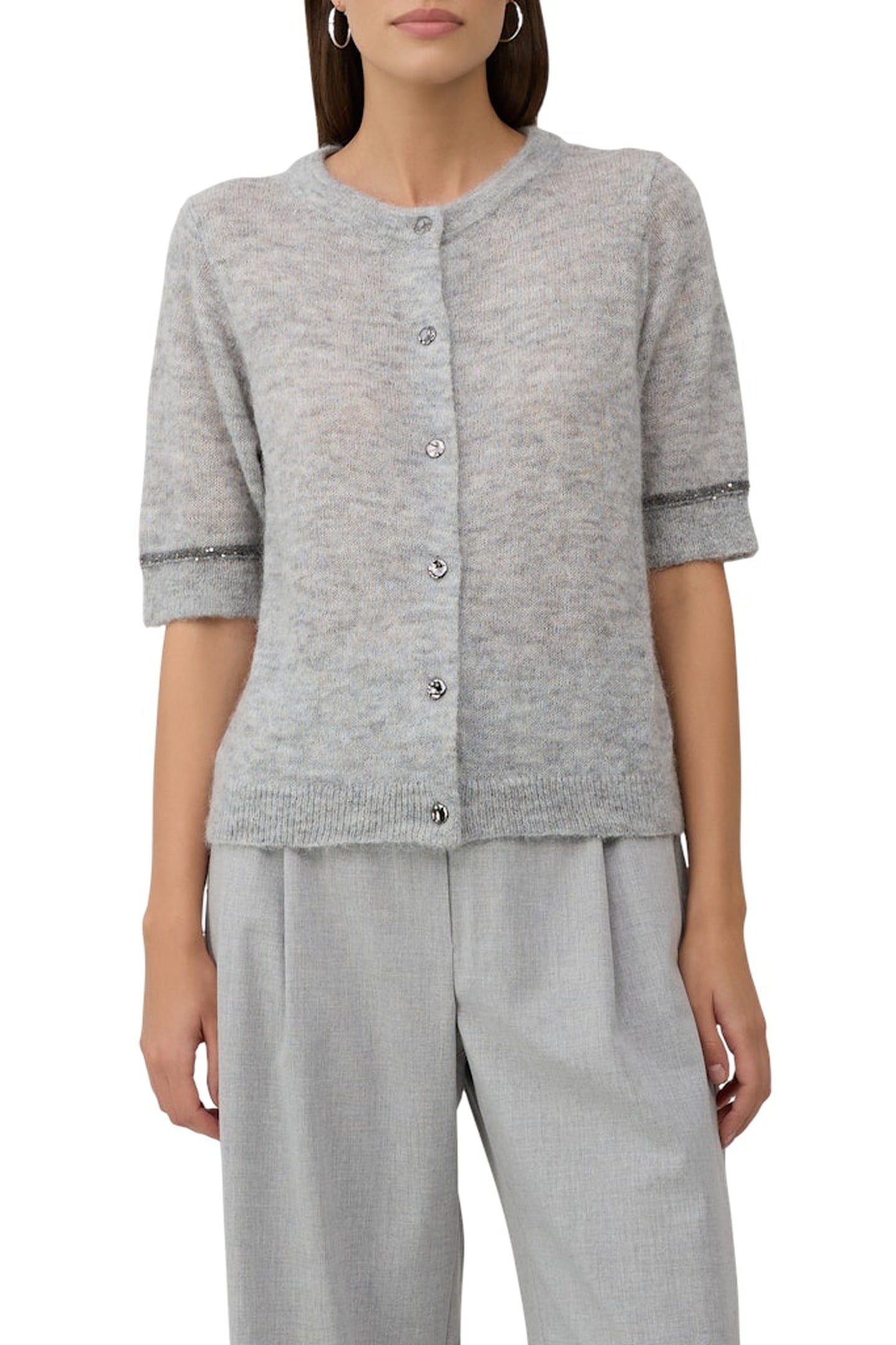 S.OLIVER CARDIGAN GREY 1