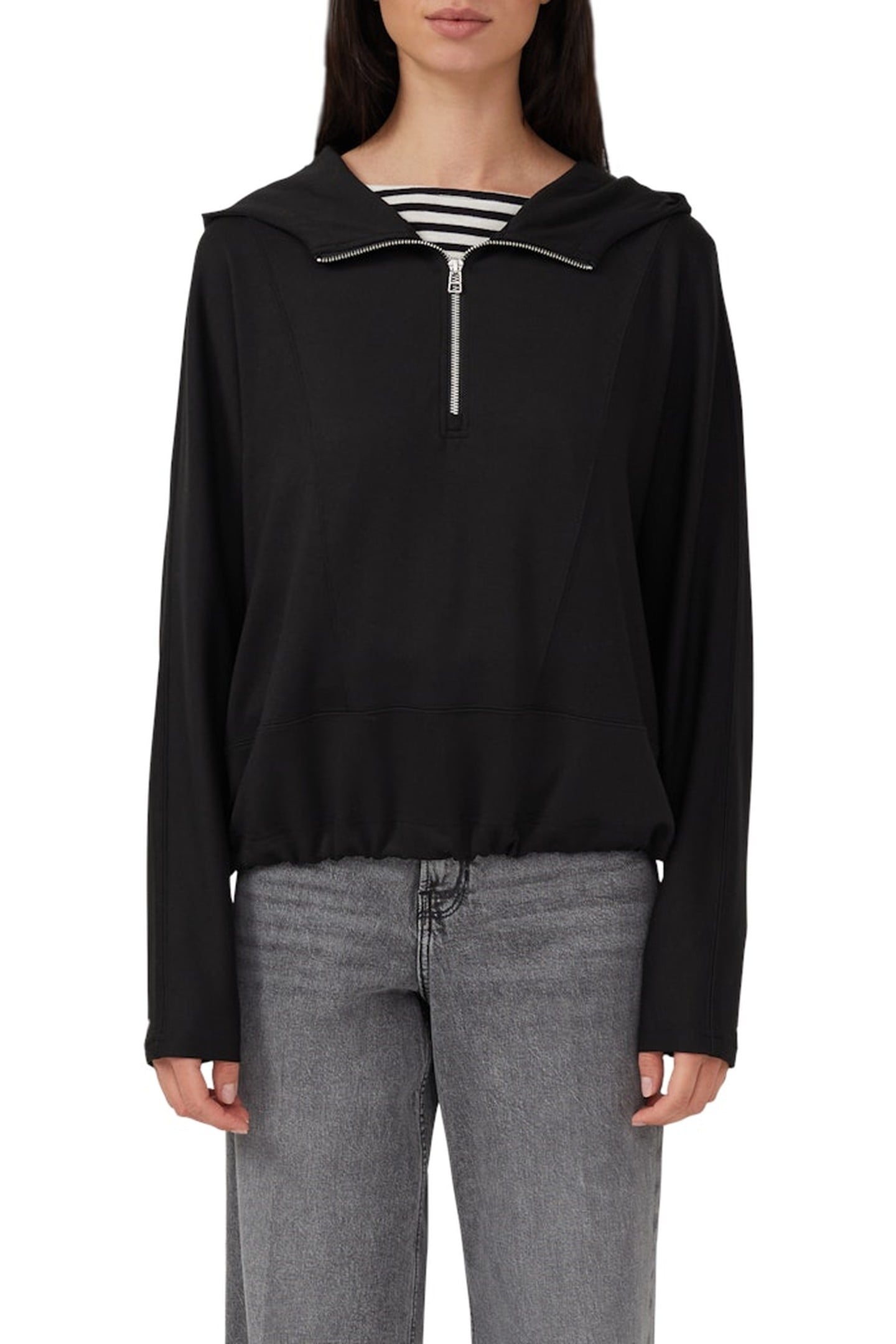 S.OLIVER SWEATSHIRTS BLACK 1