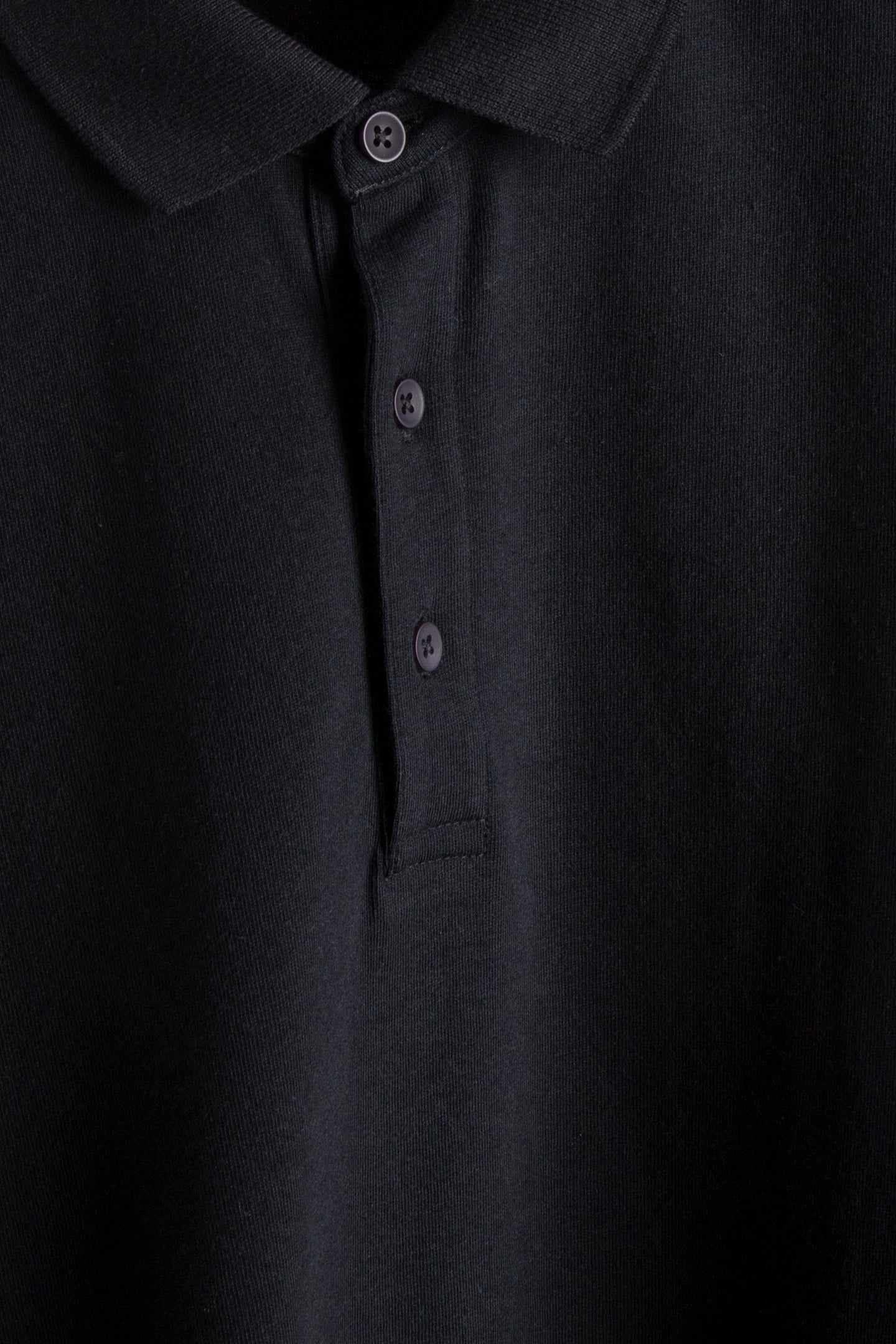 ROWAN SS POLO WASHED BLACK 4