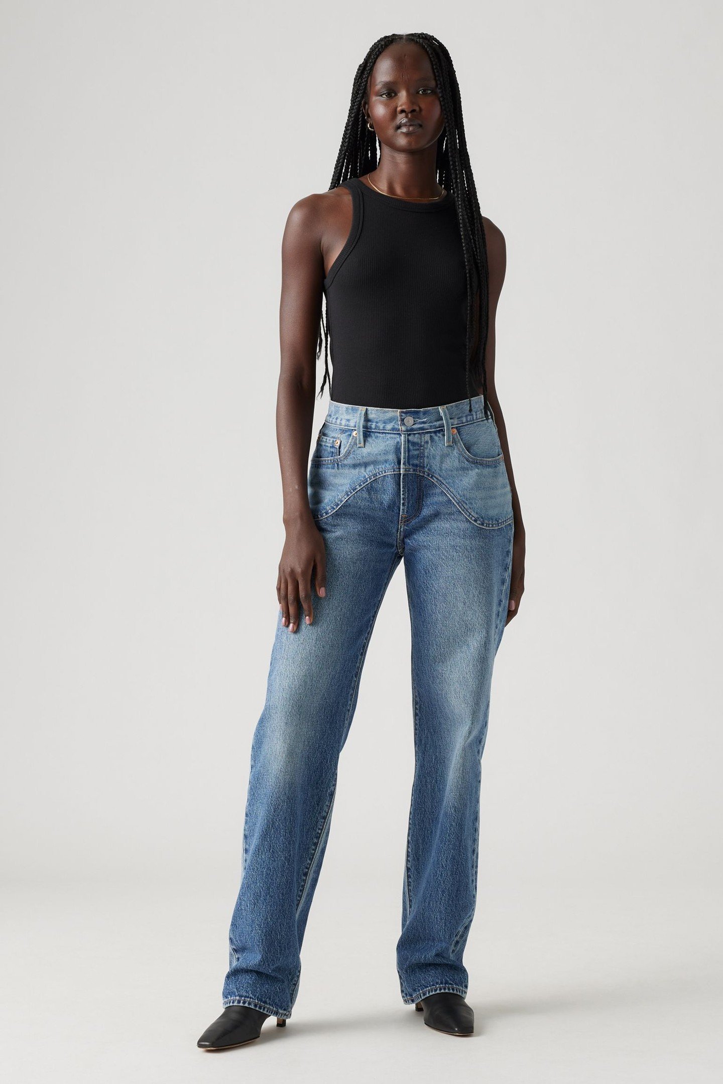 501® 90'S WESTERN JEANS MED INDIGO 5