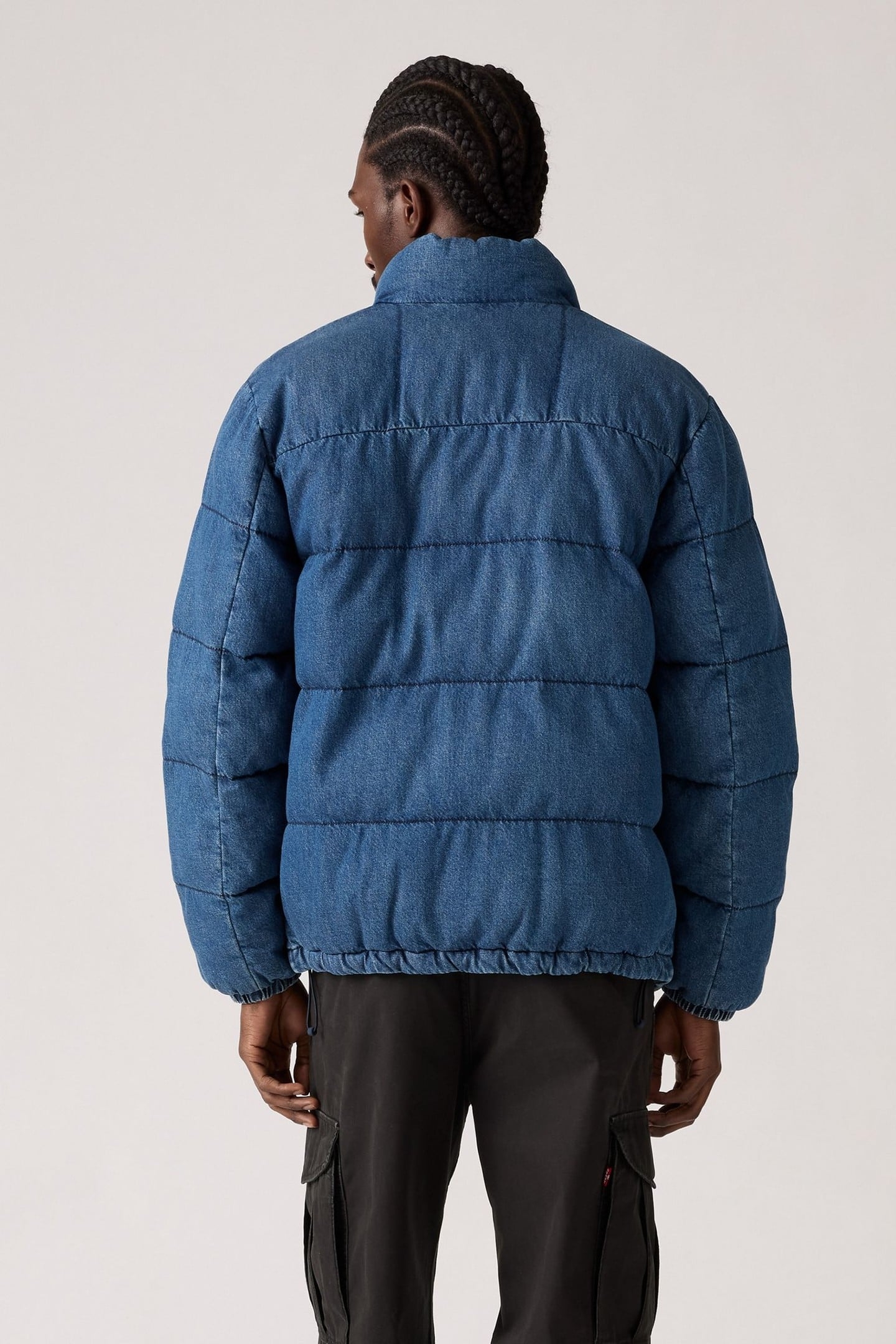 PIEDMONT SHORT PUFFER JACKET DARK INDIGO 2