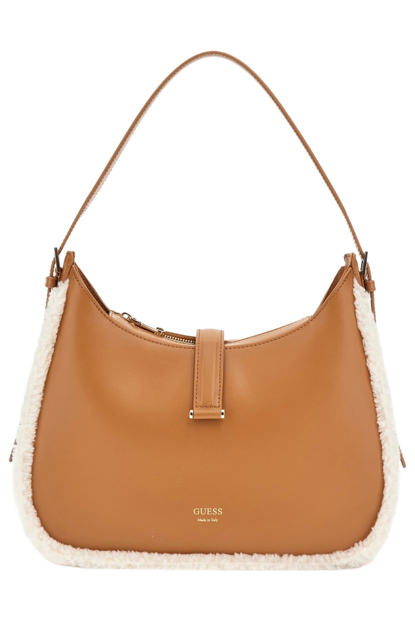 MARCIANO BY GUESS WINTER BUCKET TAN BROWN 2