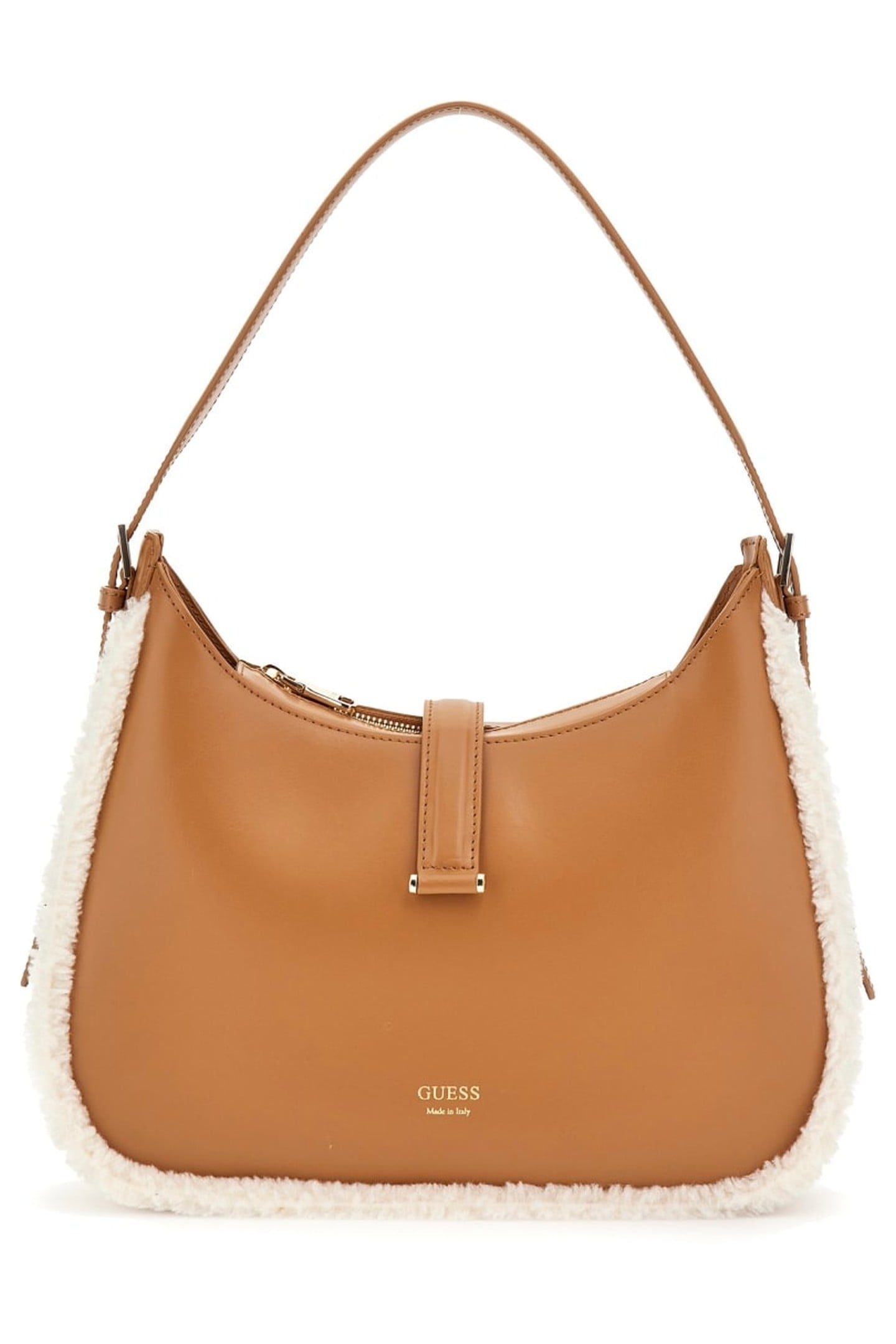 MARCIANO BY GUESS WINTER BUCKET TAN BROWN 5