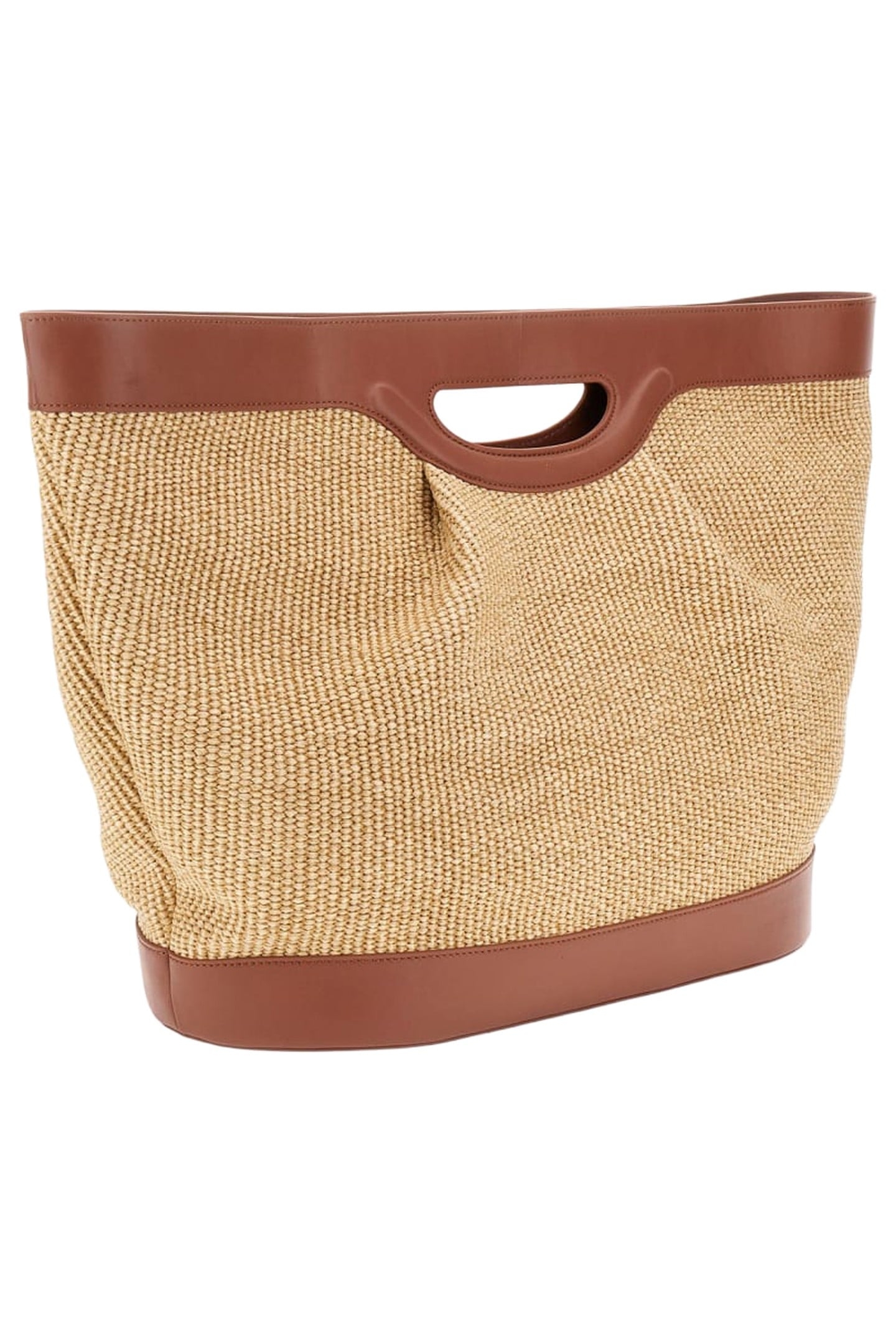 MARCIANO BY GUESS RAFFIA XL TOTE NATURAL 1