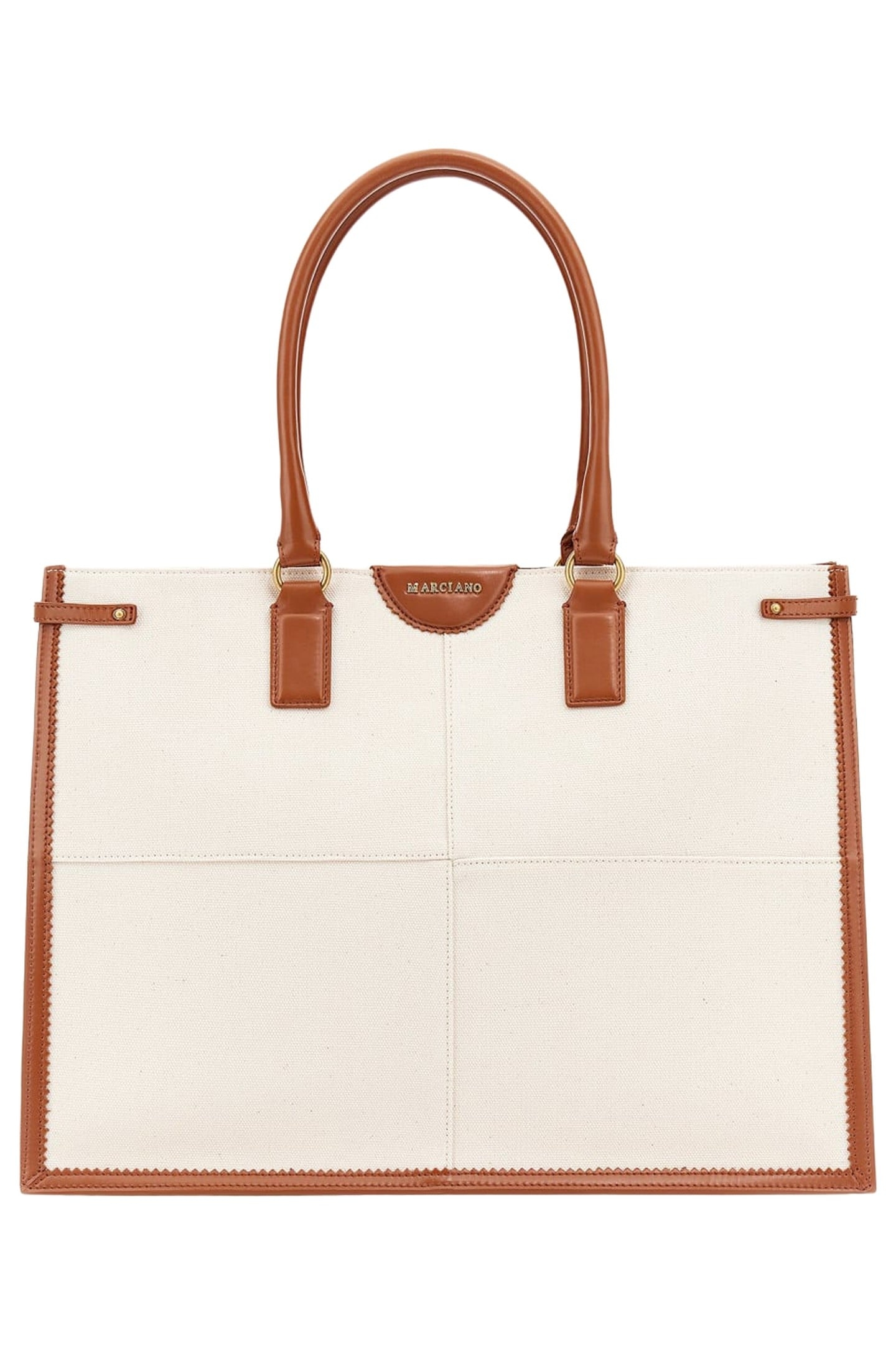 MARCIANO BY GUESS STILLA LARGE TOTE NATURAL 4