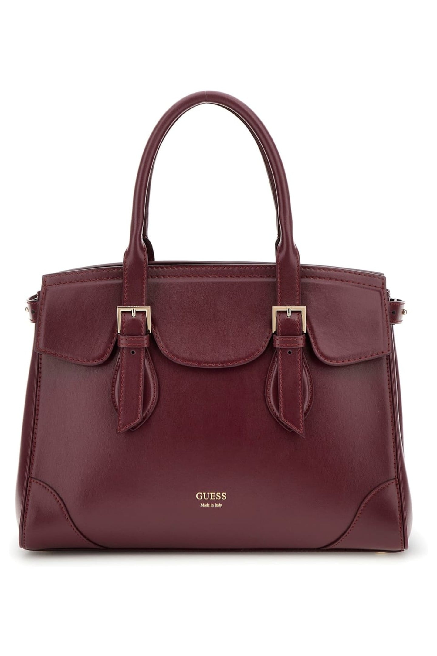 MARCIANO BY GUESS DIANA MAXI SATCHEL MIDNIGHT PLUM 2