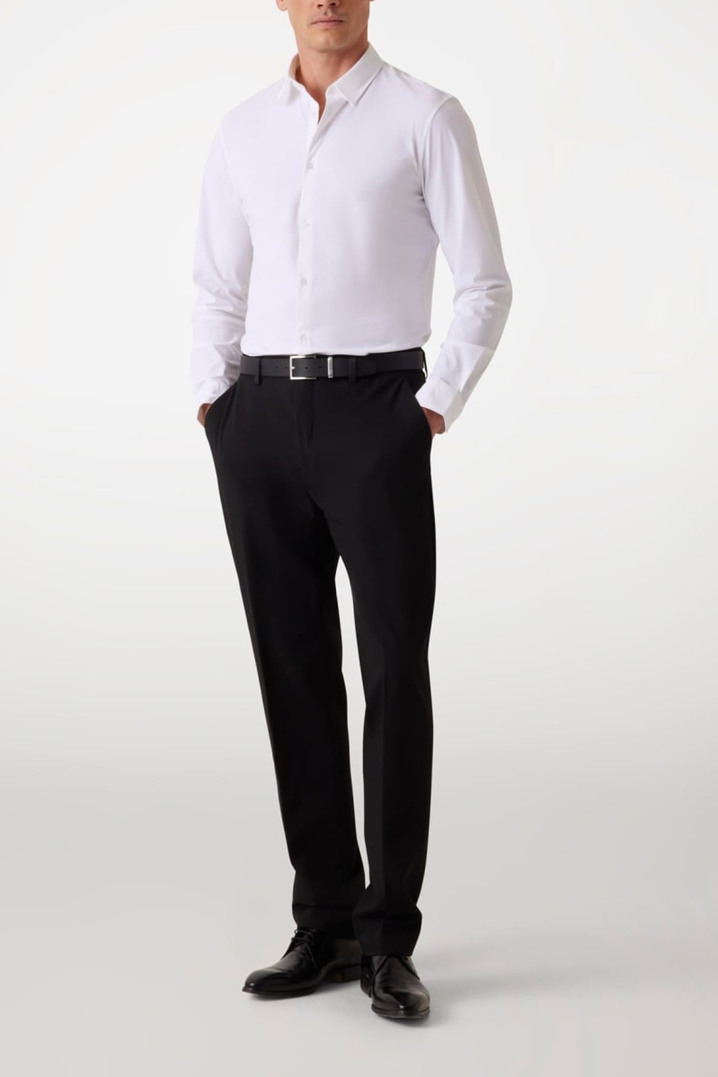 MARCIANO BY GUESS ROGER CLASSIC CHINO JET BLACK 1