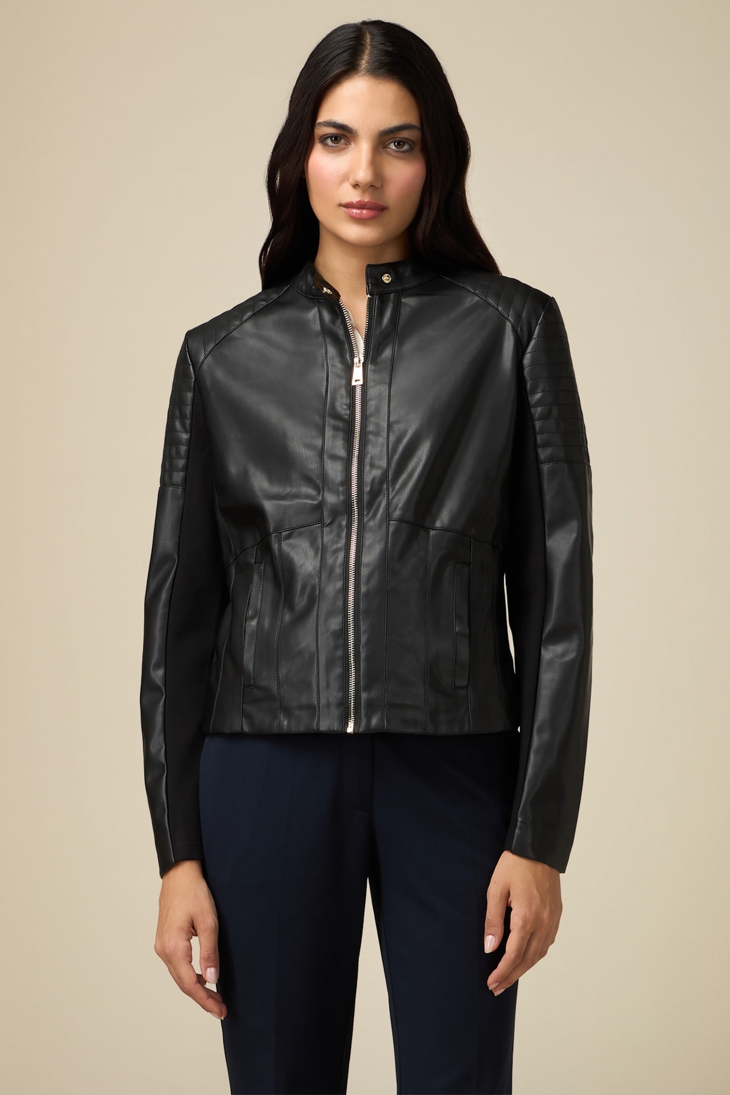 BIKER JACKET BLACK 1