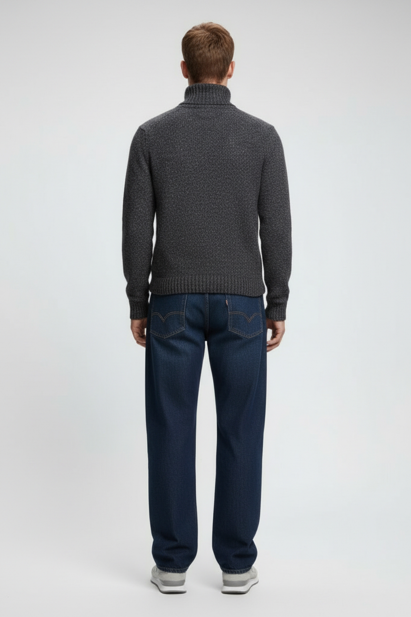 EDUARALF KNIT GREY MELANGE 2