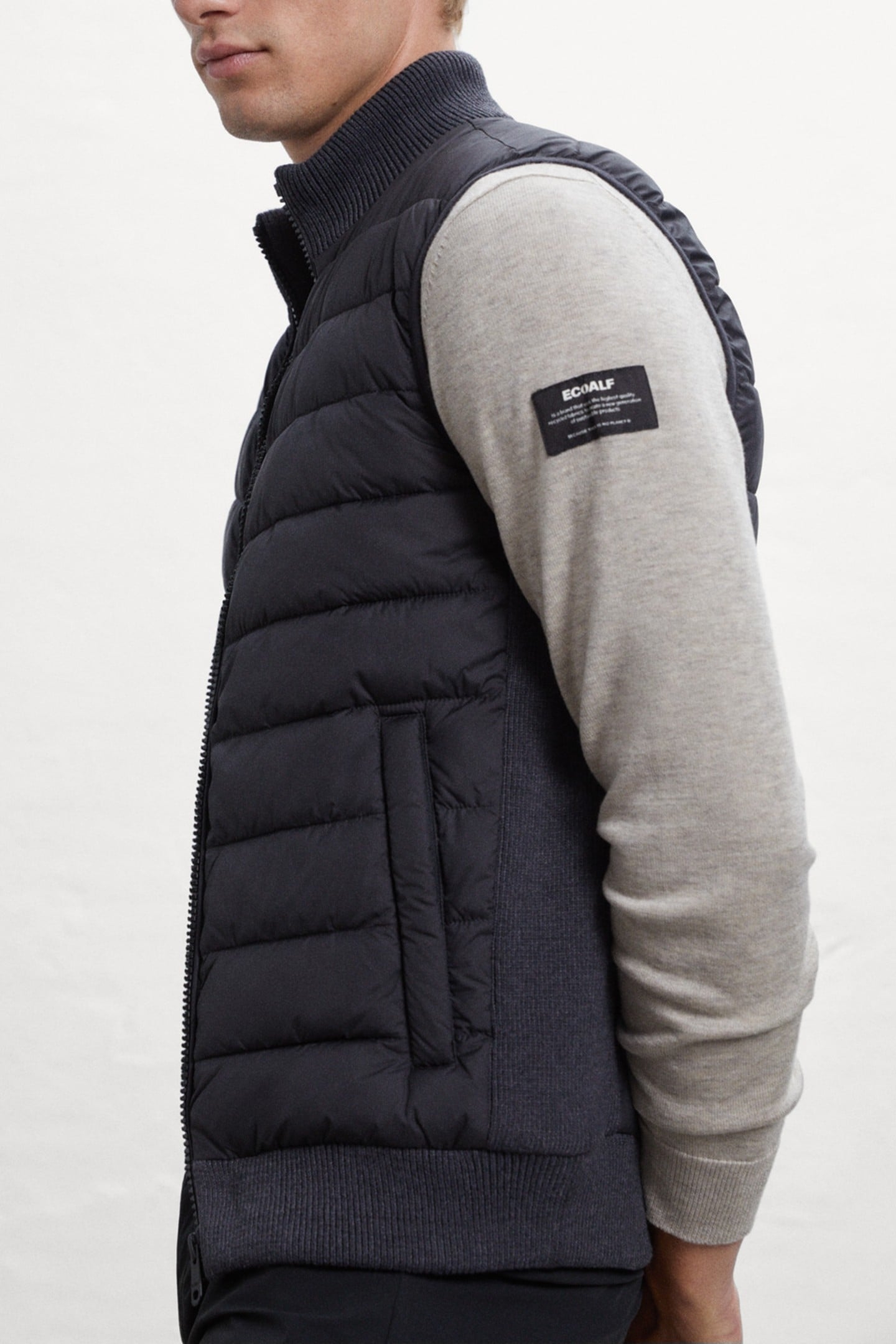 TRIMALF KNIT DARK GREY MELANGE 3