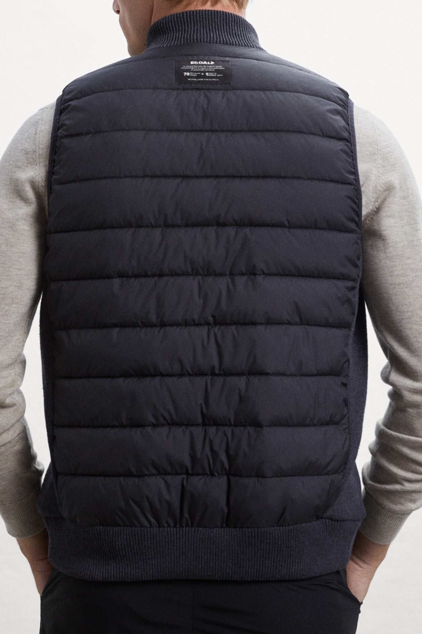 TRIMALF KNIT DARK GREY MELANGE 2