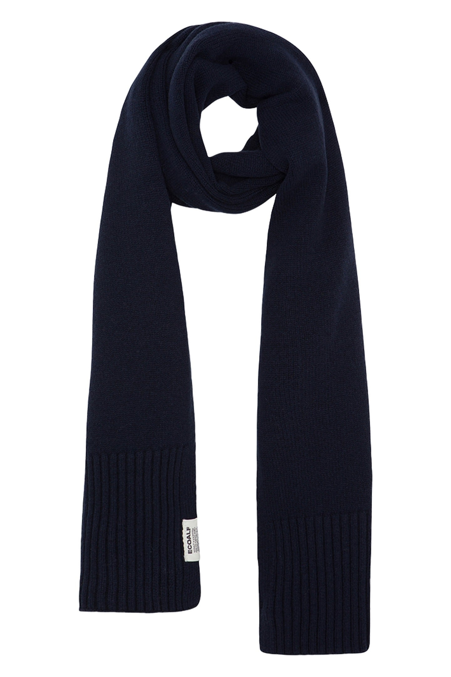 UNISEX WOOLALF SCARF DEEP NAVY 2
