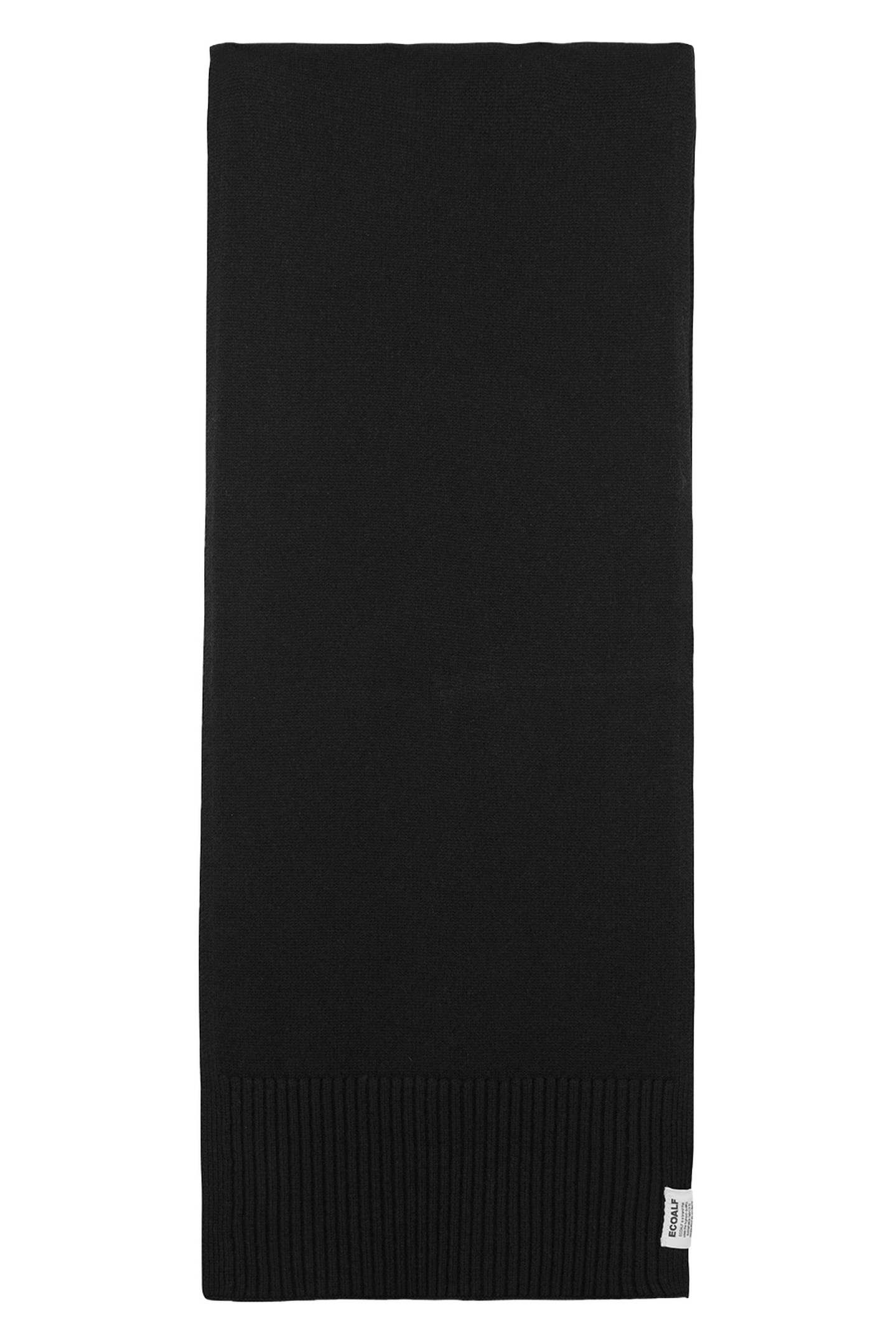 UNISEX WOOLALF SCARF BLACK 2